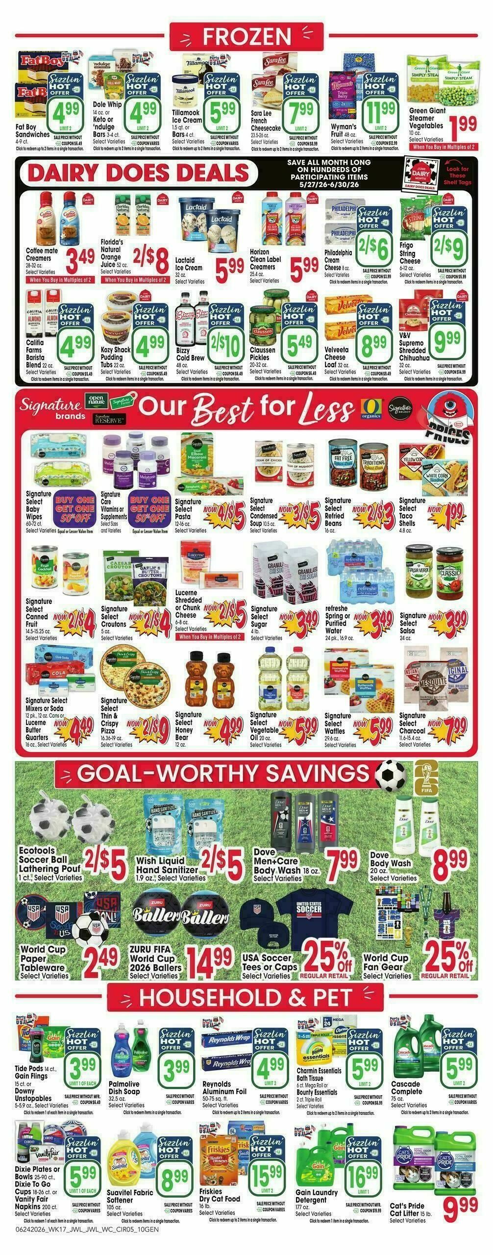 Jewel Osco Weekly Ad from June 24
