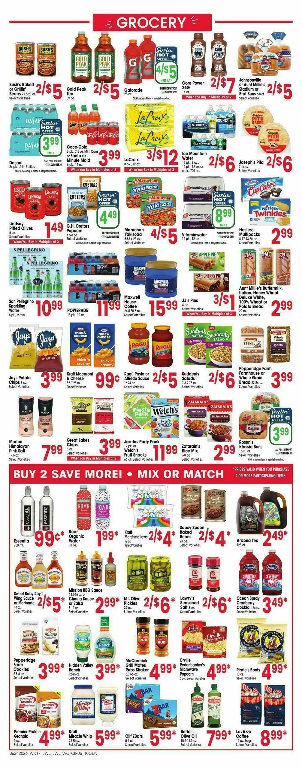 Jewel Osco Weekly Ad from June 24