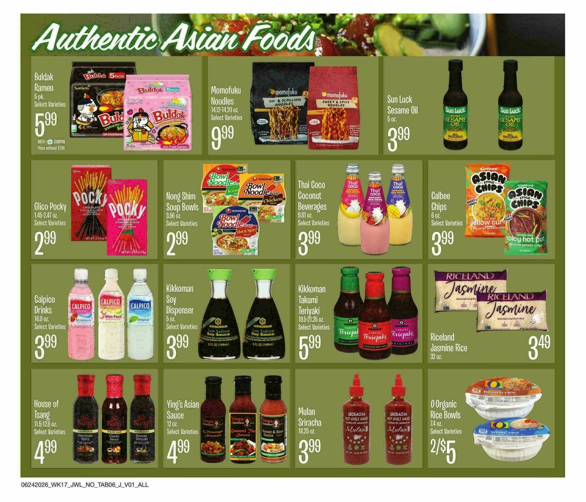 Jewel Osco Organics Guide Weekly Ad from June 24