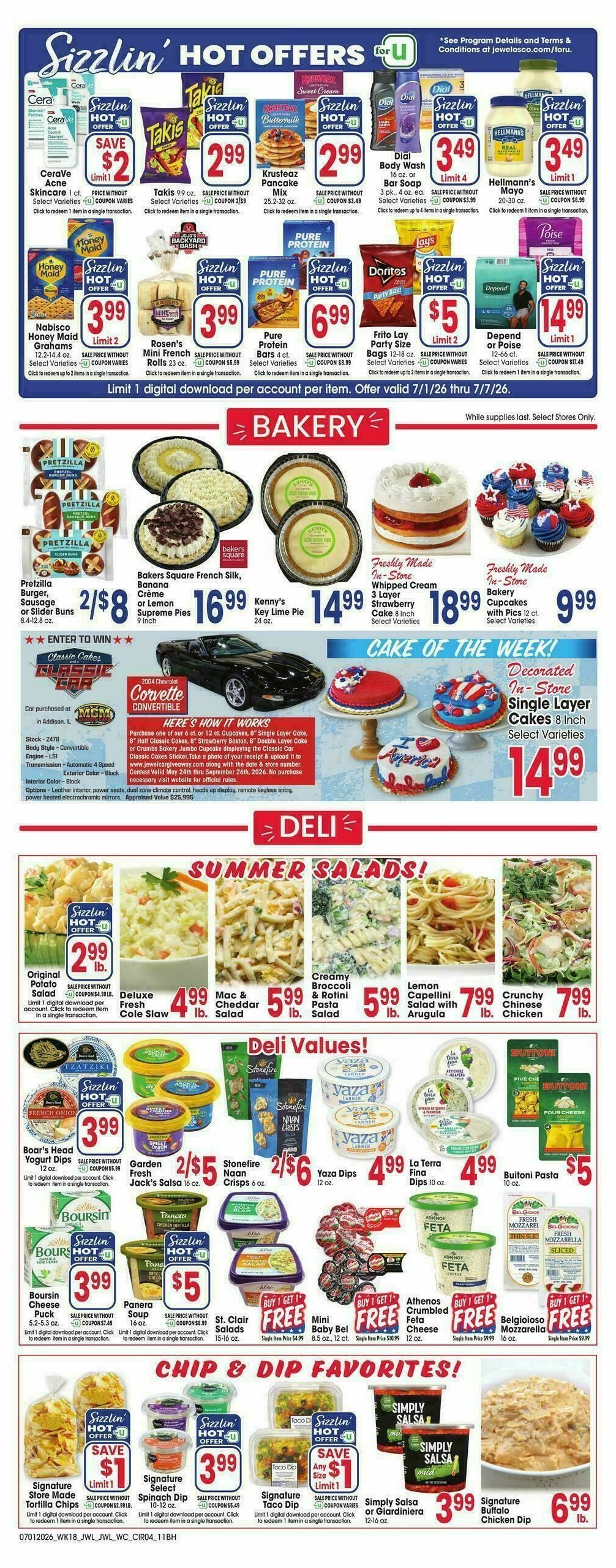 Jewel Osco Weekly Ad from July 1