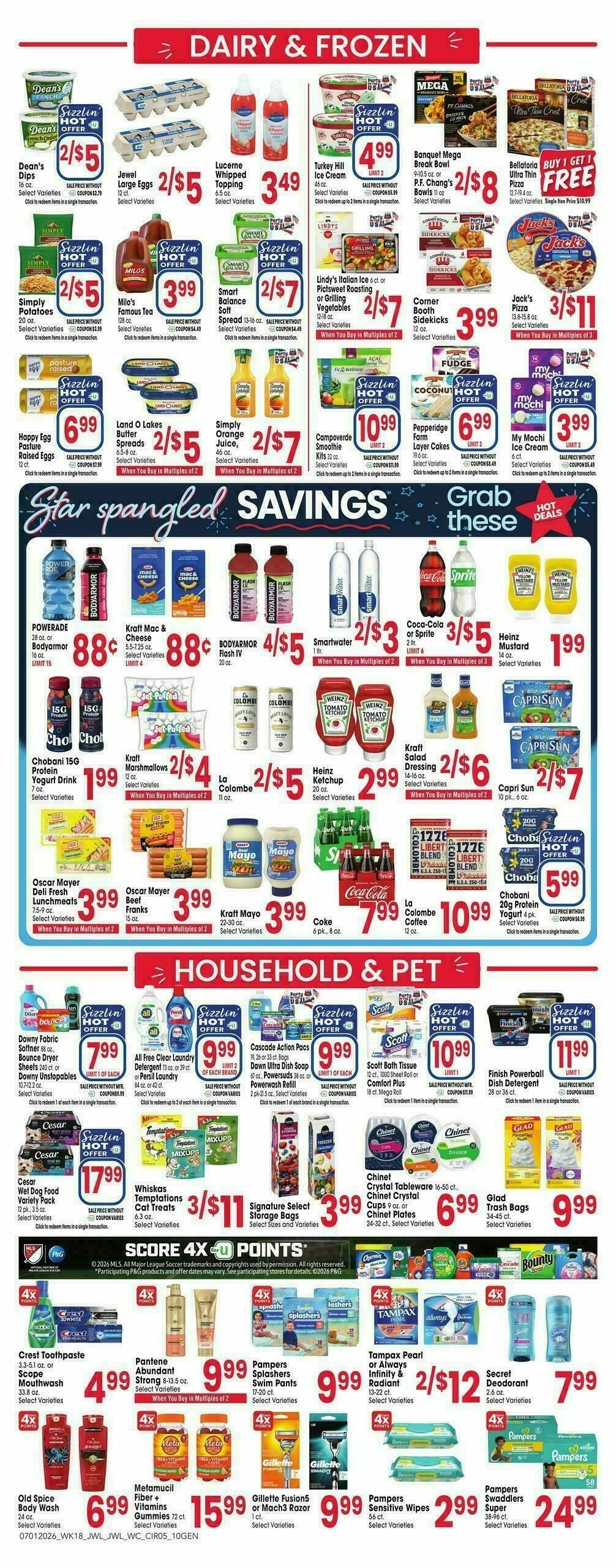 Jewel Osco Weekly Ad from July 1