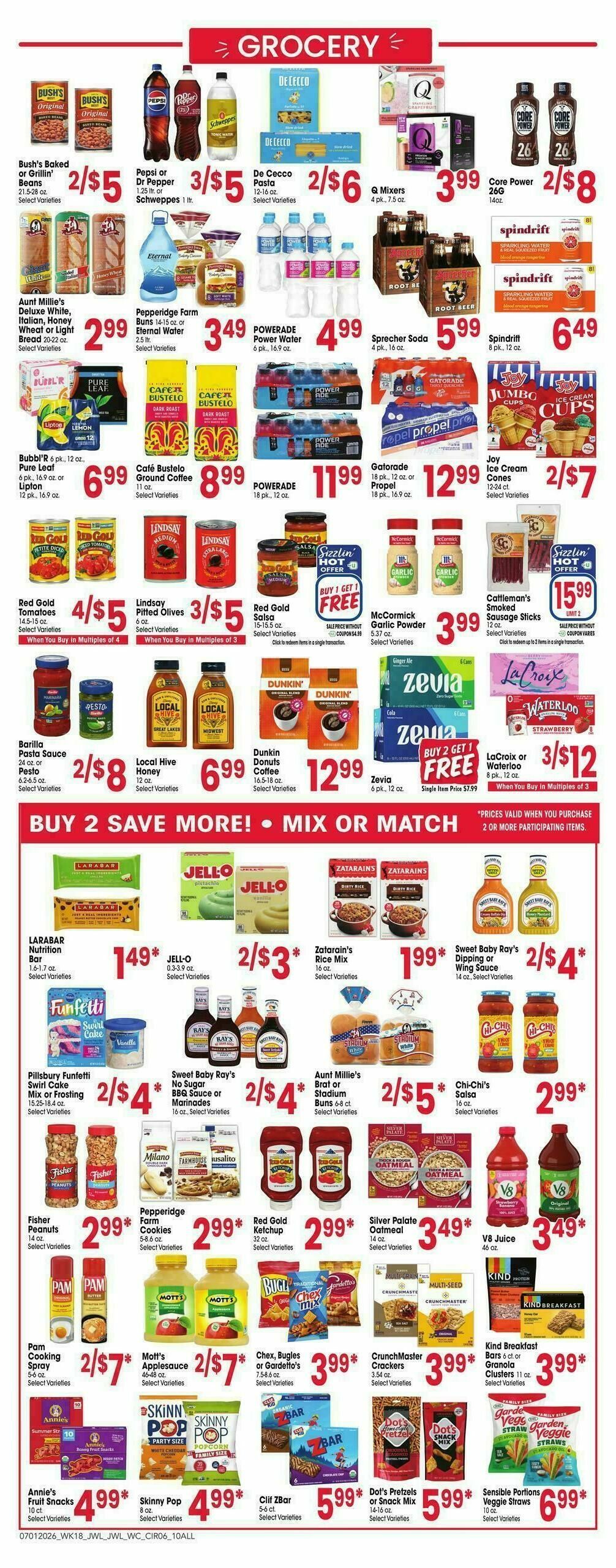 Jewel Osco Weekly Ad from July 1