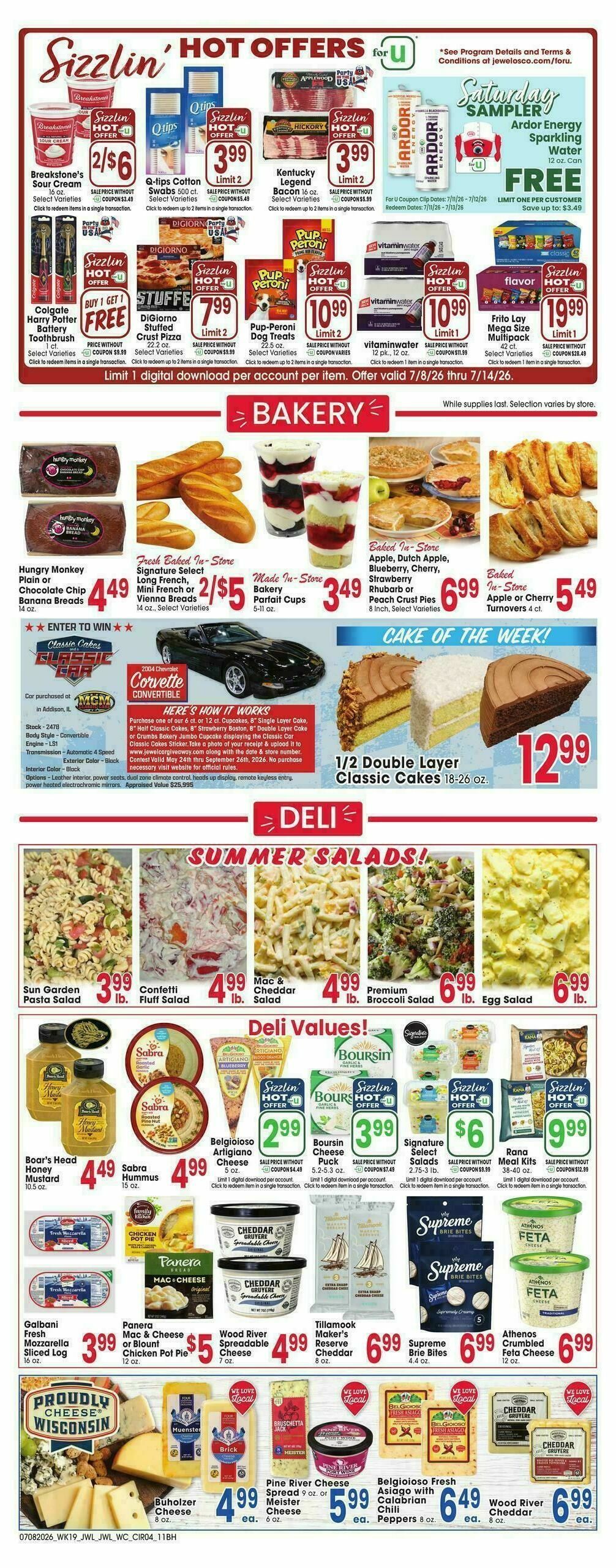 Jewel Osco Weekly Ad from July 8