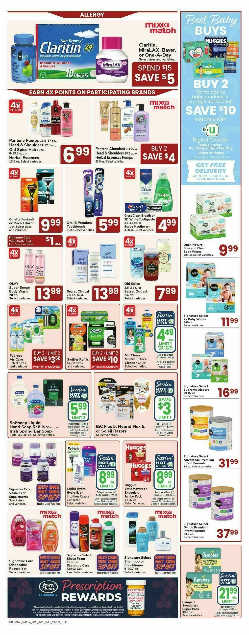 Jewel Osco Weekly Ad from July 8