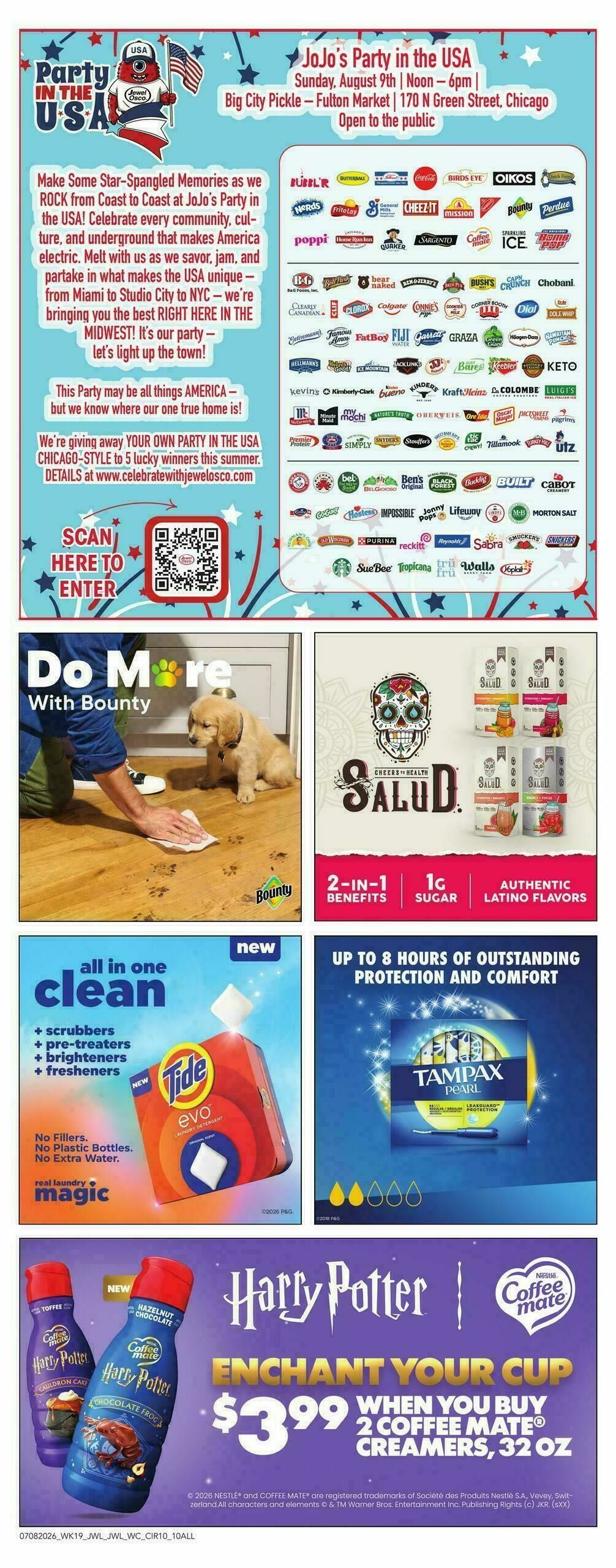 Jewel Osco Weekly Ad from July 8