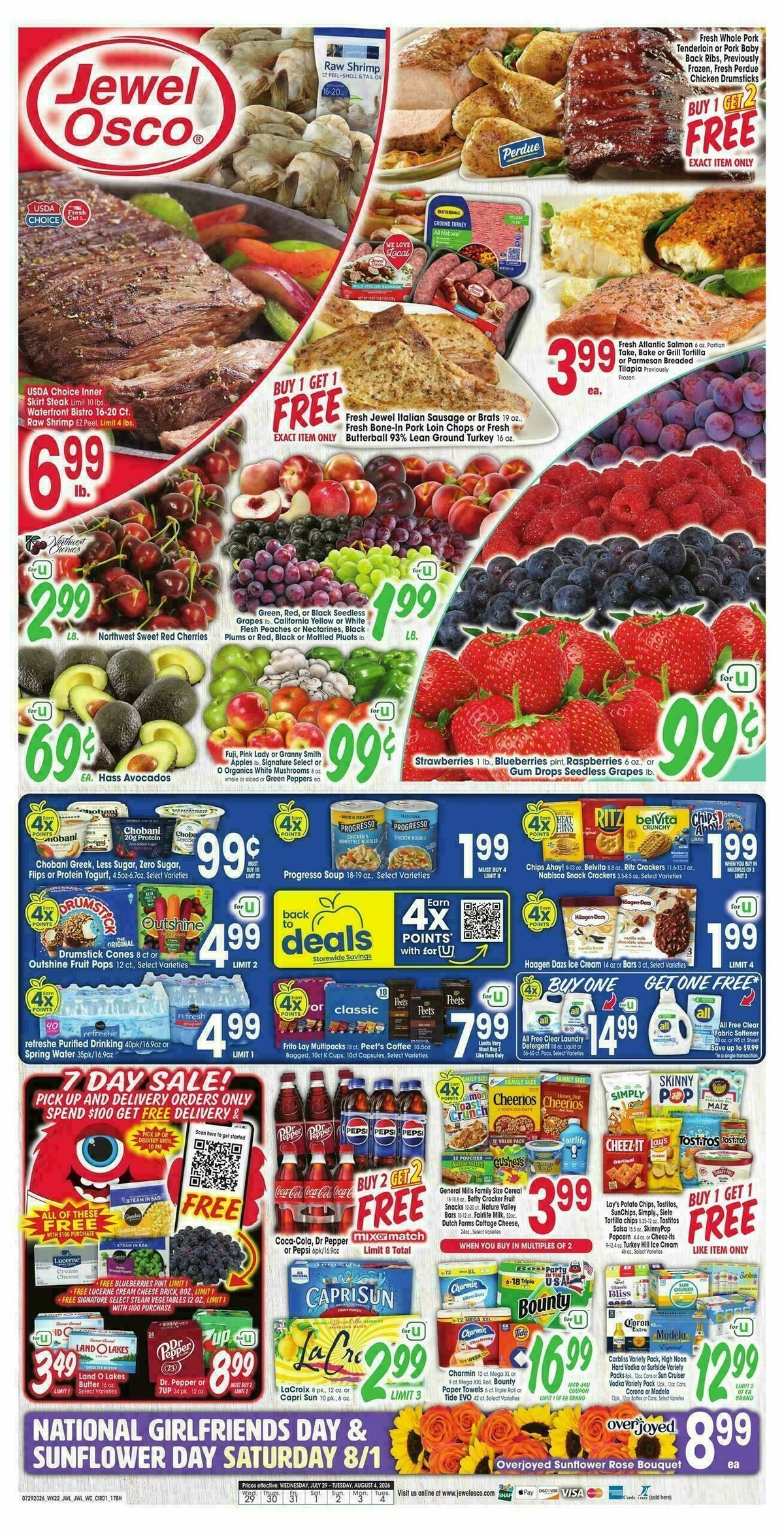 Jewel Osco Weekly Ad from July 29
