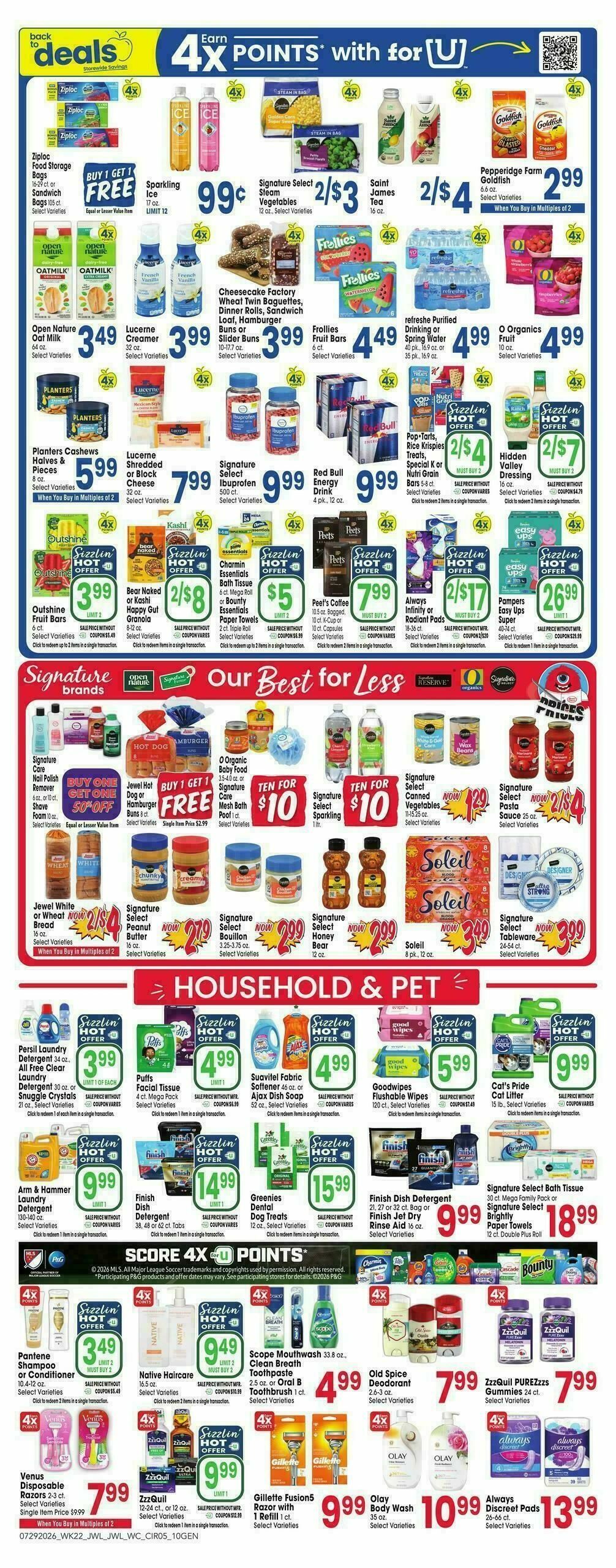 Jewel Osco Weekly Ad from July 29