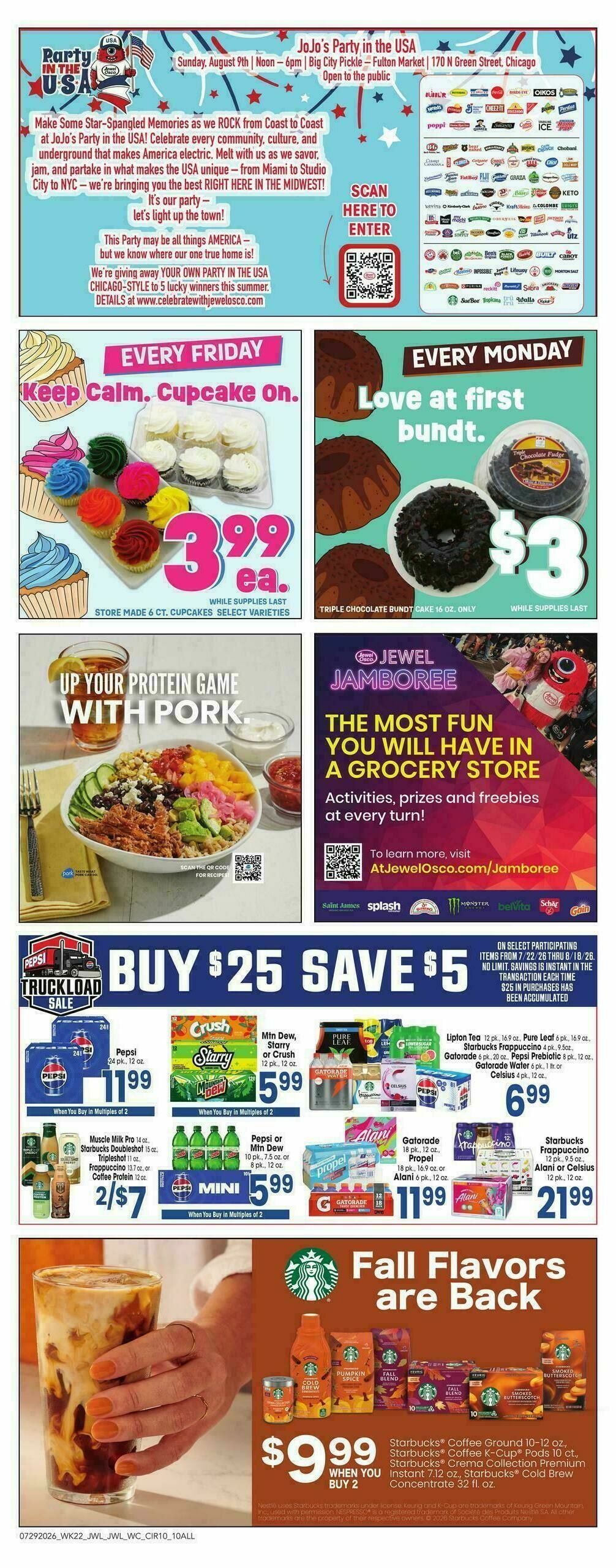 Jewel Osco Weekly Ad from July 29