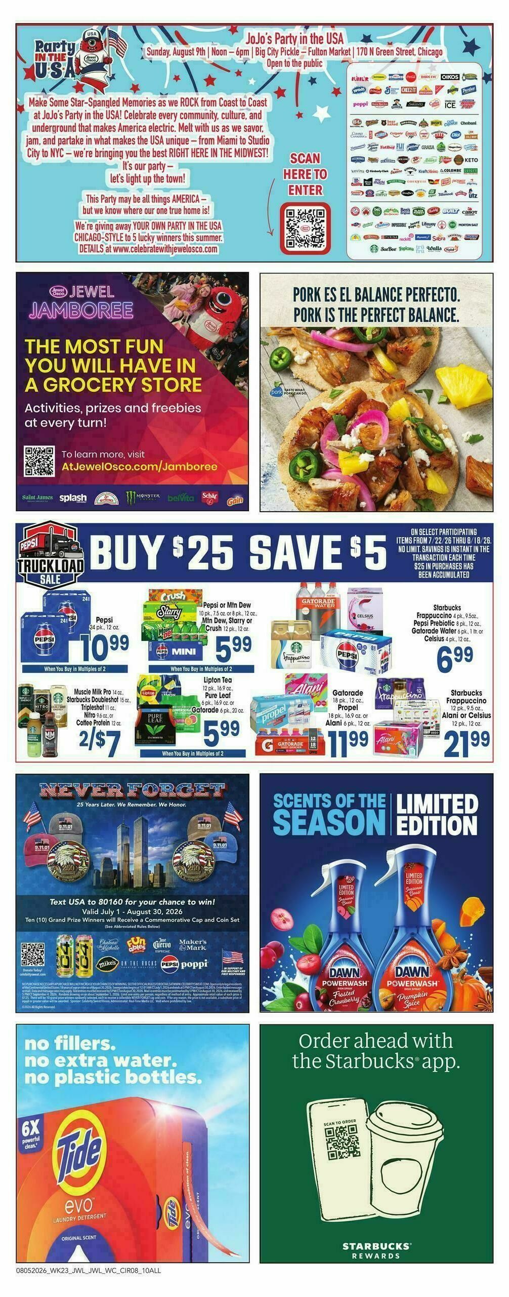 Jewel Osco Weekly Ad from August 5