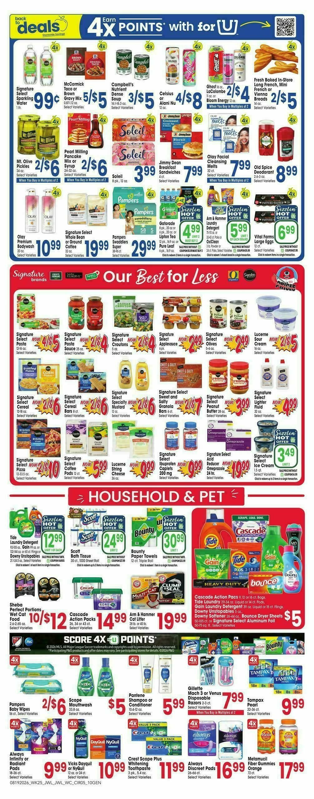 Jewel Osco Weekly Ad from August 19