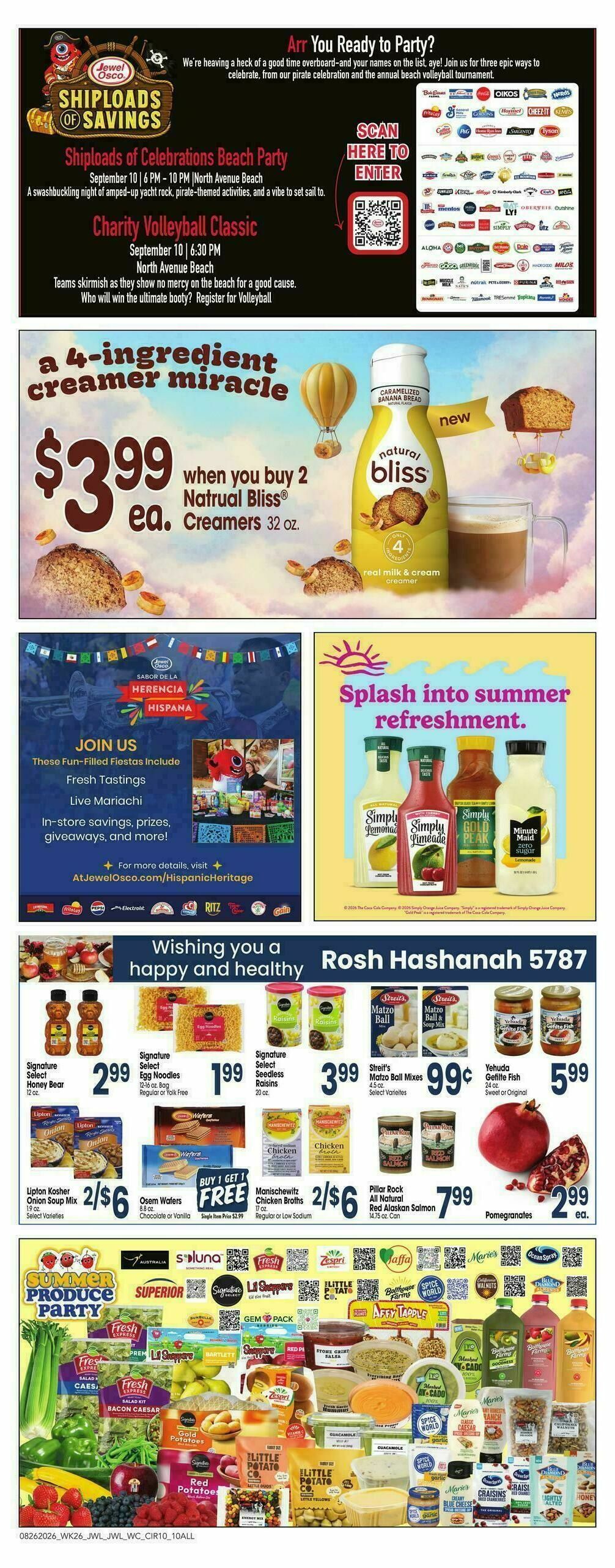 Jewel Osco Weekly Ad from August 26