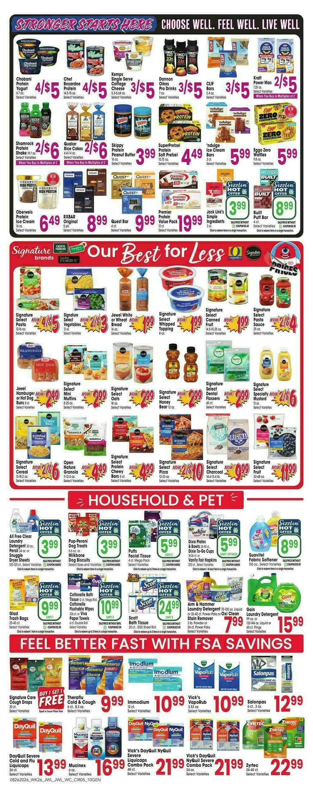 Jewel Osco Weekly Ad from August 26