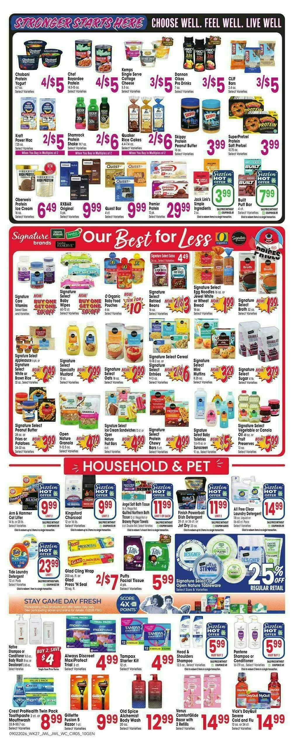 Jewel Osco Weekly Ad from September 2