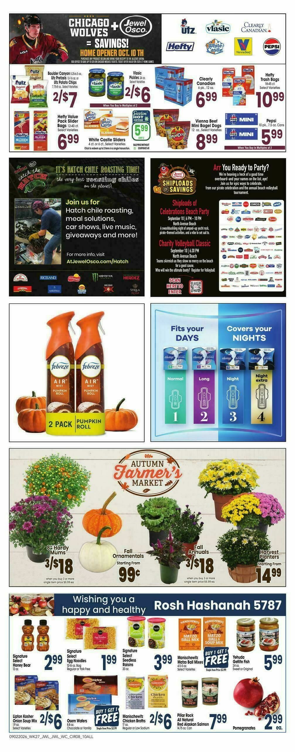 Jewel Osco Weekly Ad from September 2