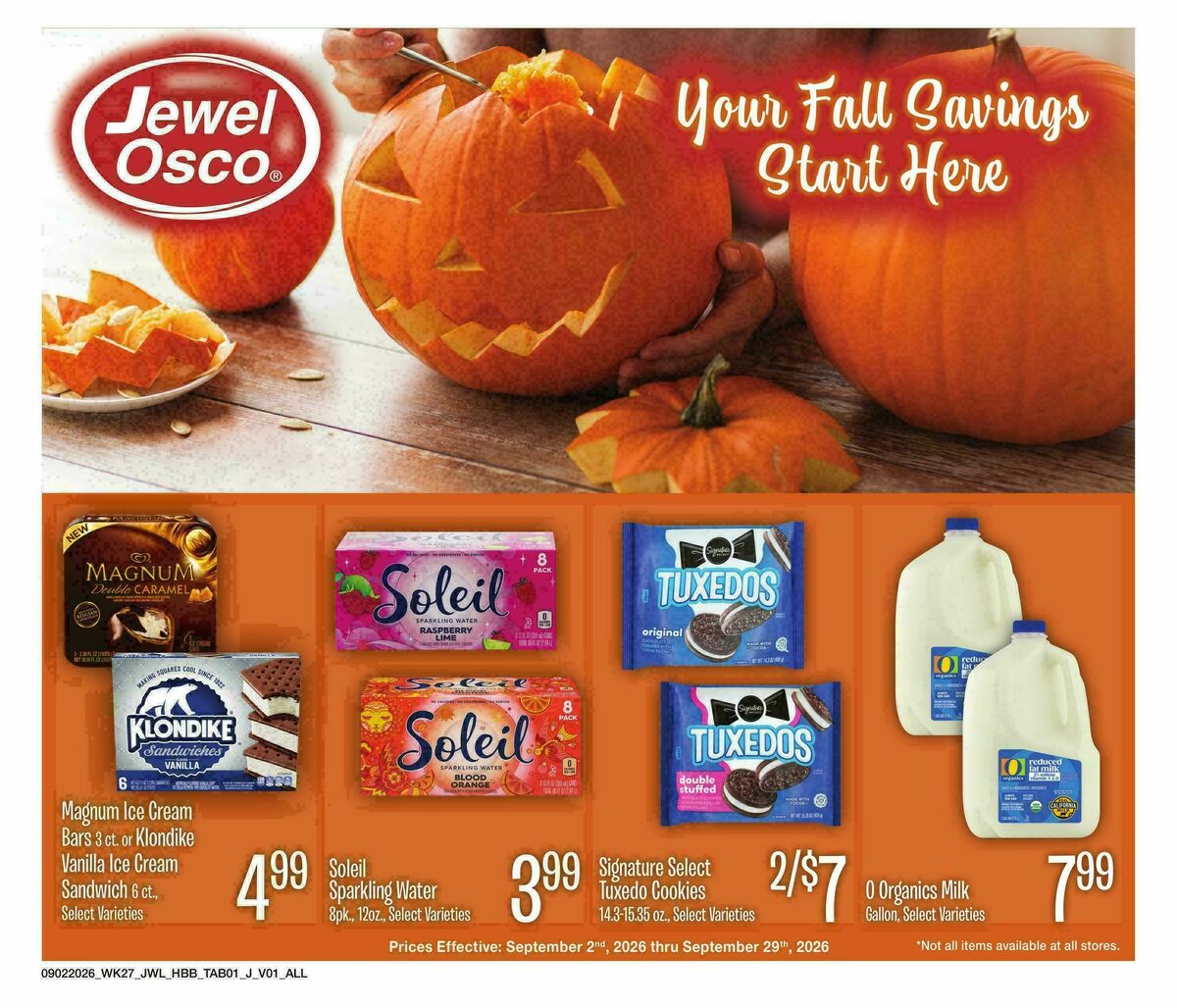 Jewel Osco Specialty Publication Weekly Ad from September 2
