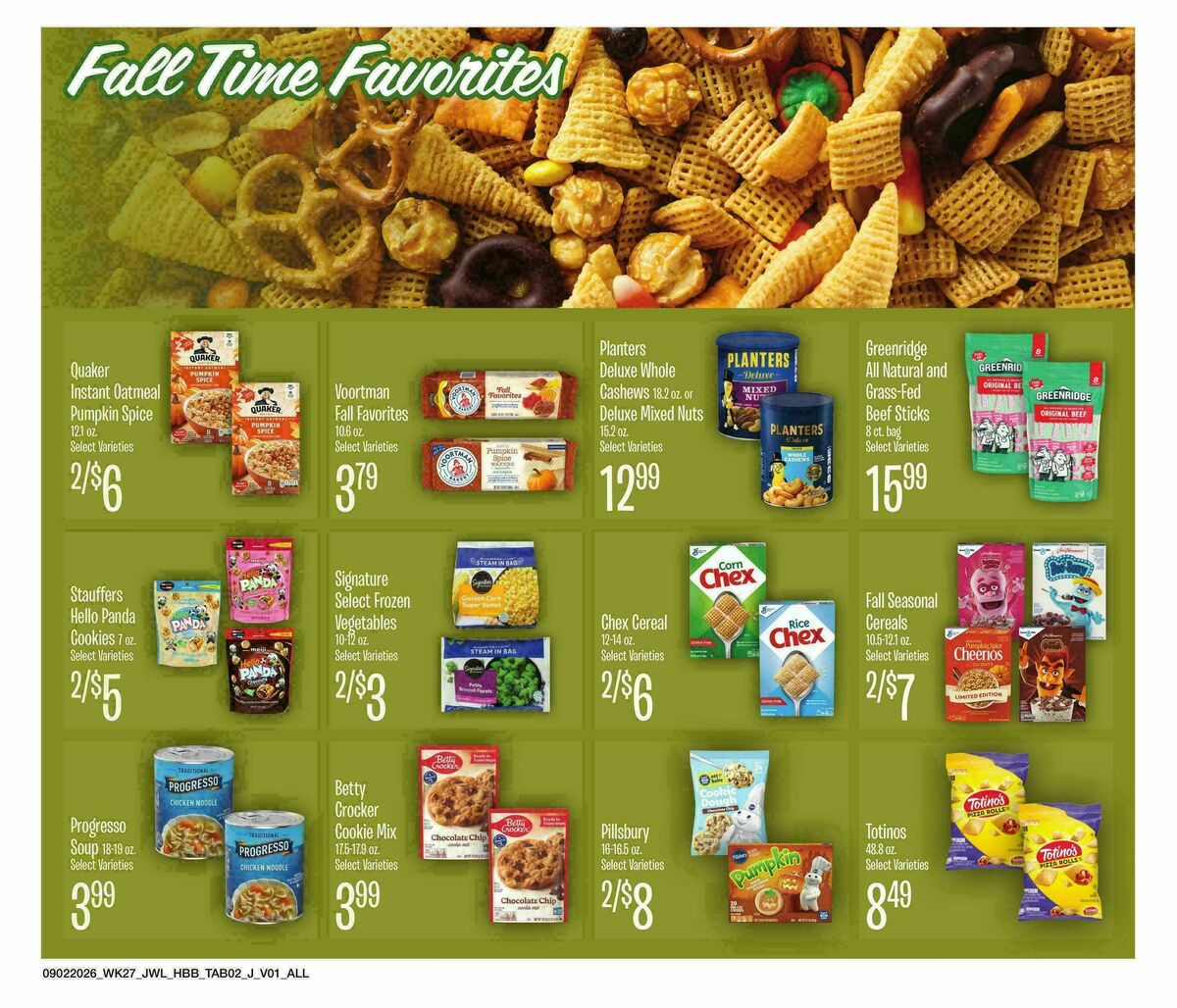 Jewel Osco Specialty Publication Weekly Ad from September 2