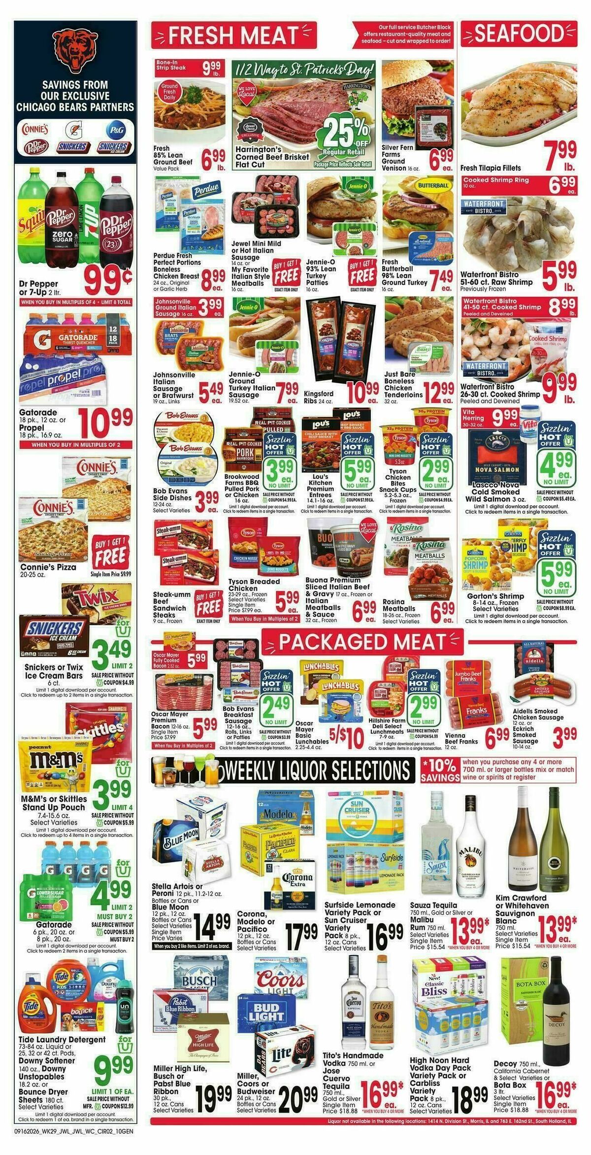 Jewel Osco Weekly Ad from September 16