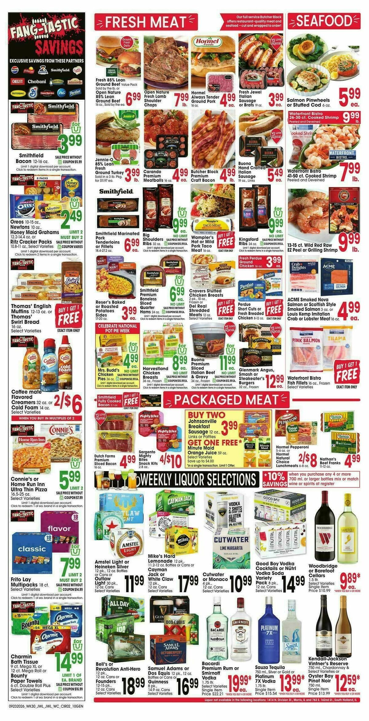 Jewel Osco Weekly Ad from September 23