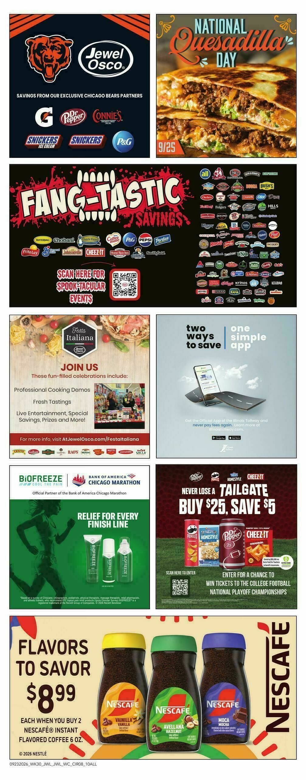 Jewel Osco Weekly Ad from September 23