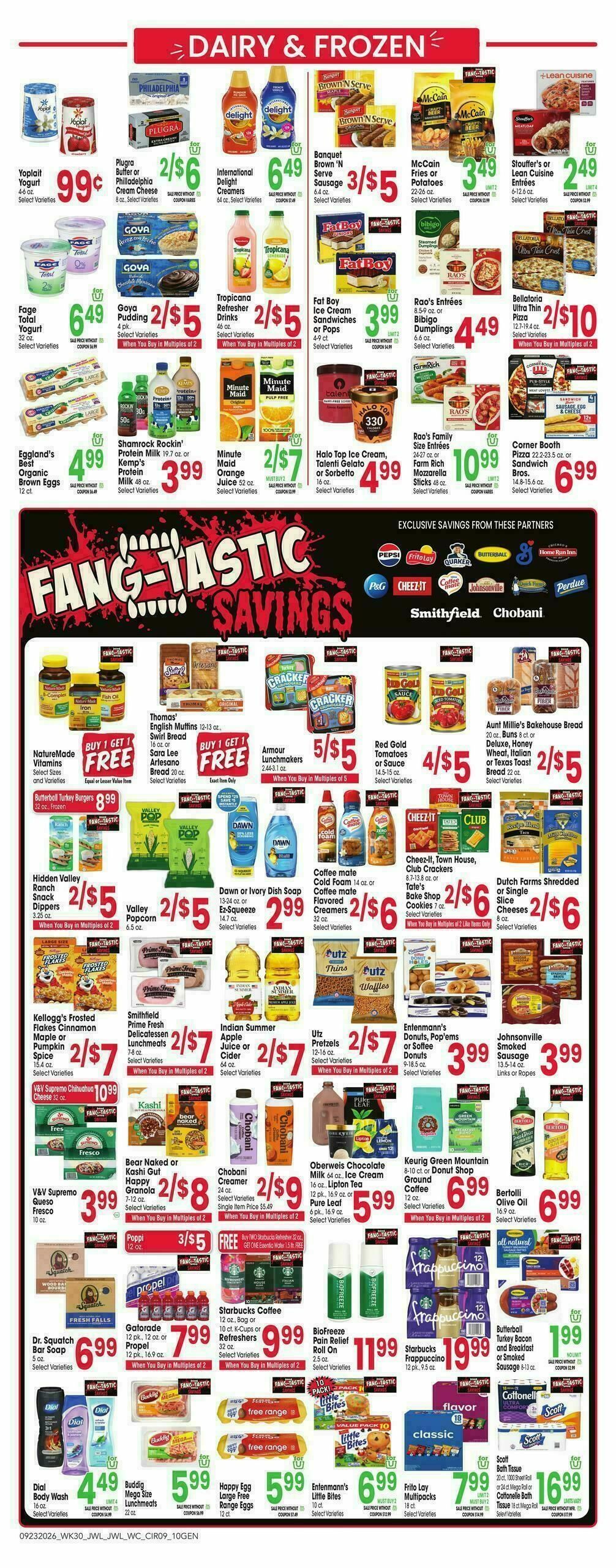 Jewel Osco Weekly Ad from September 23