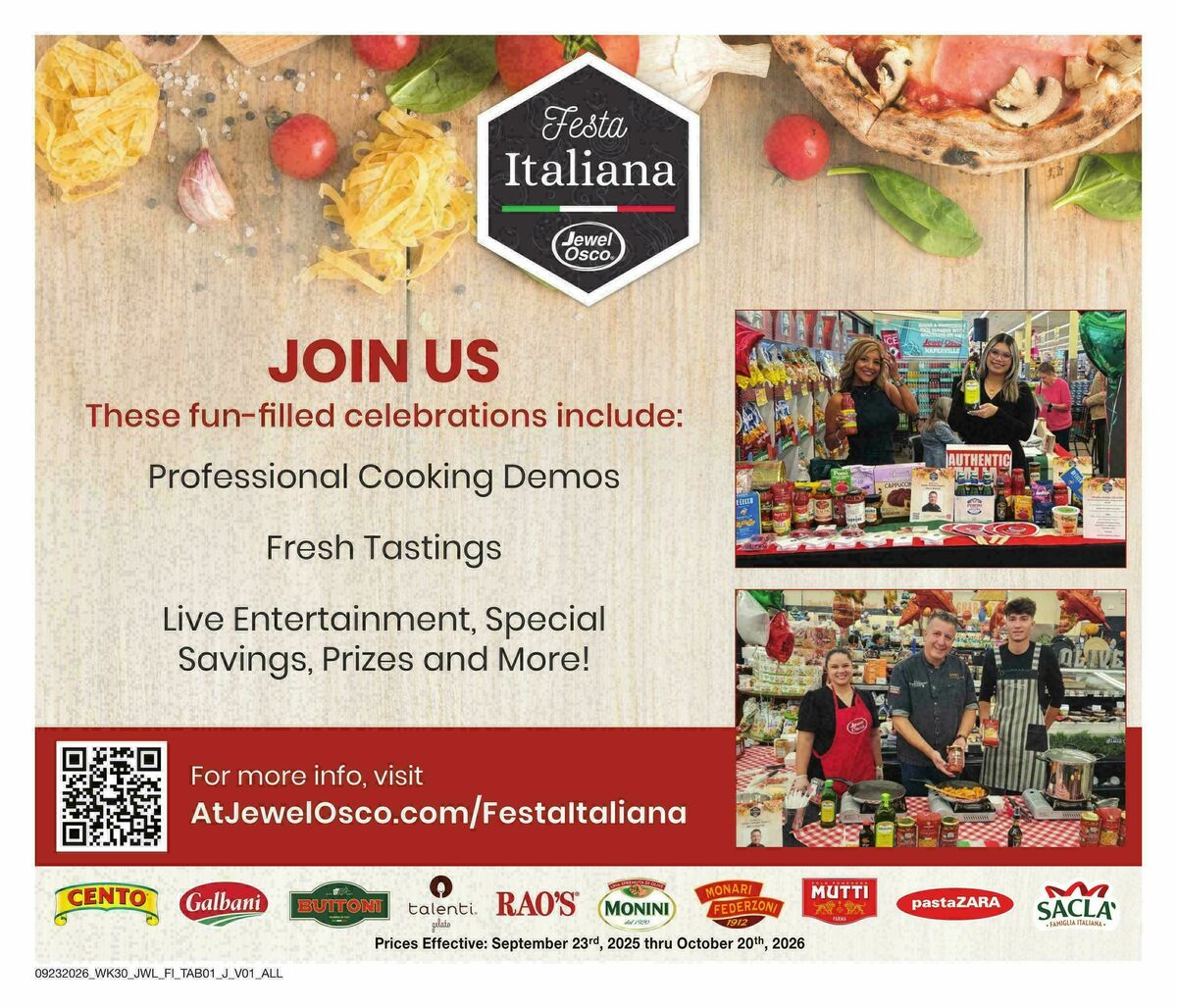 Jewel Osco Specialty Publication Weekly Ad from September 23