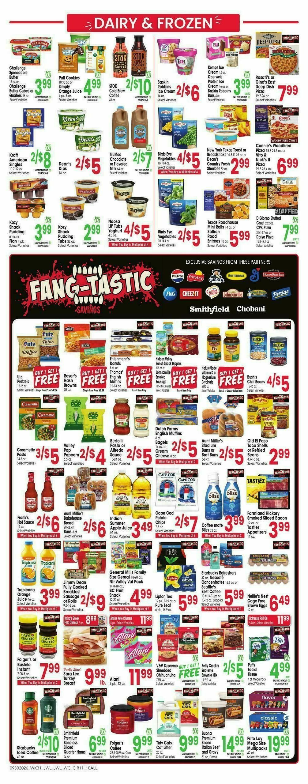 Jewel Osco Weekly Ad from September 30
