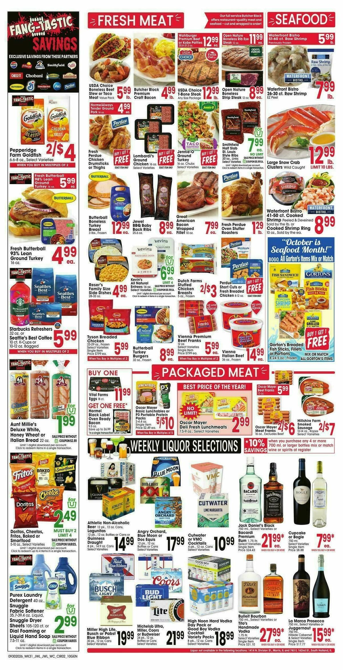 Jewel Osco Weekly Ad from September 30