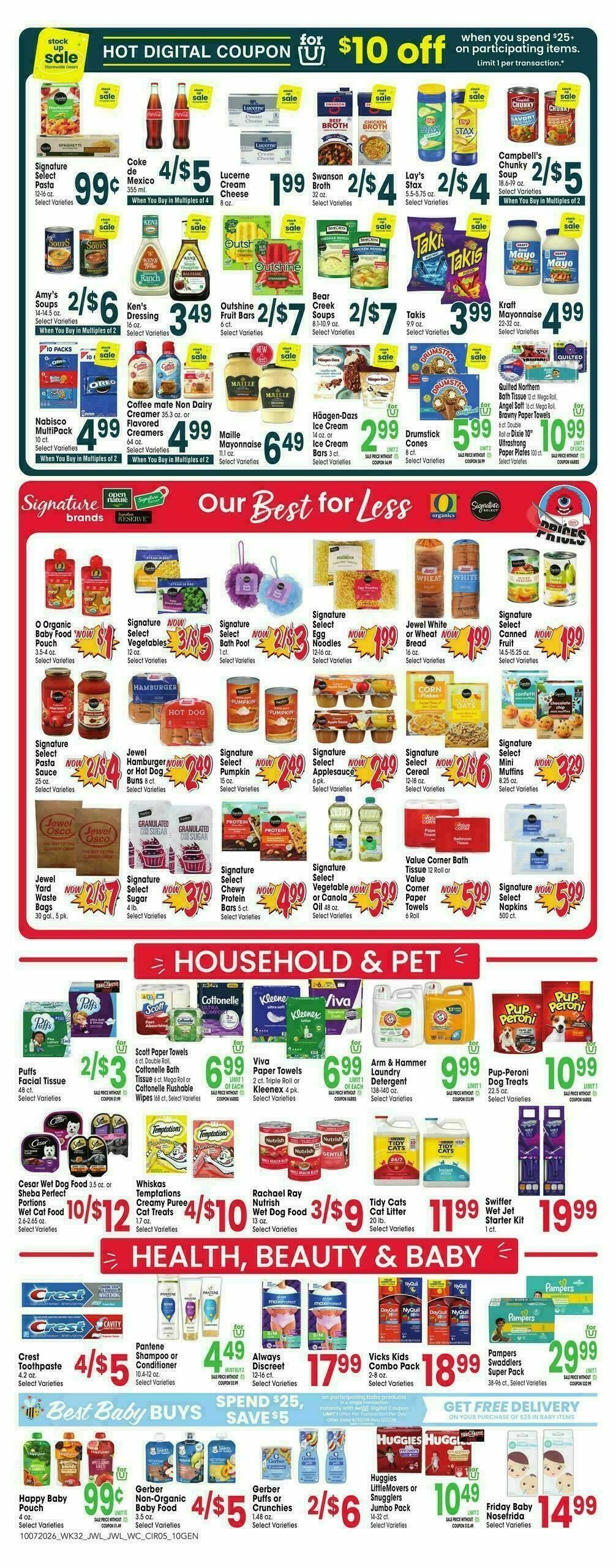 Jewel Osco Weekly Ad from October 7