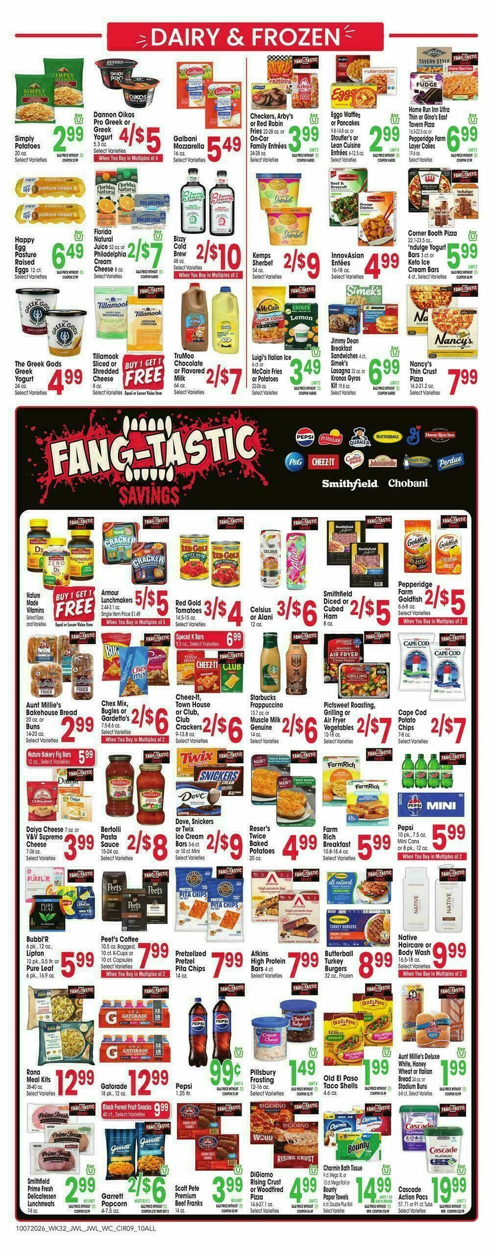 Jewel Osco Weekly Ad from October 7