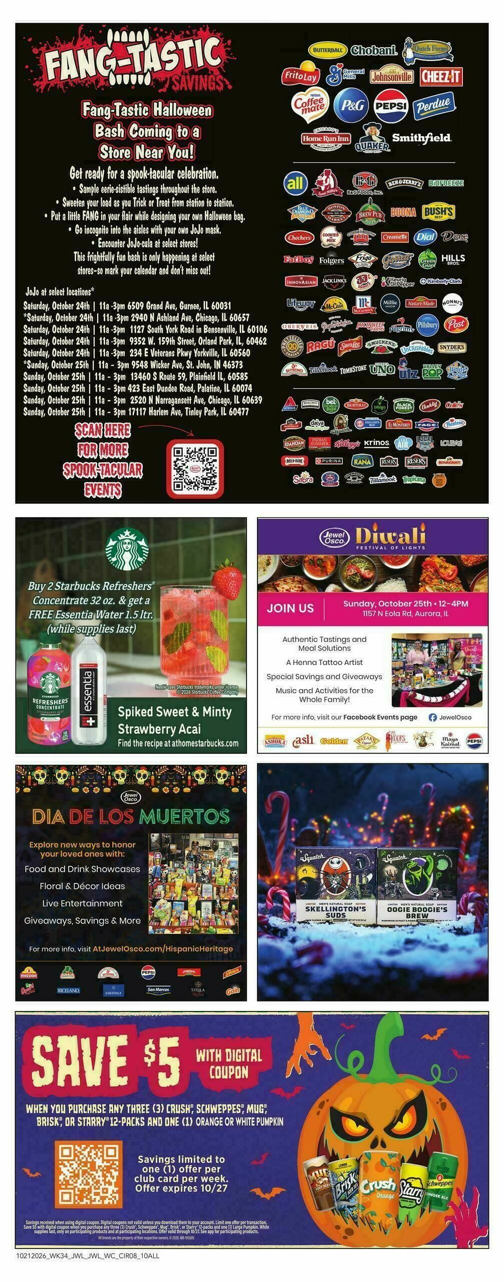 Jewel Osco Weekly Ad from October 21