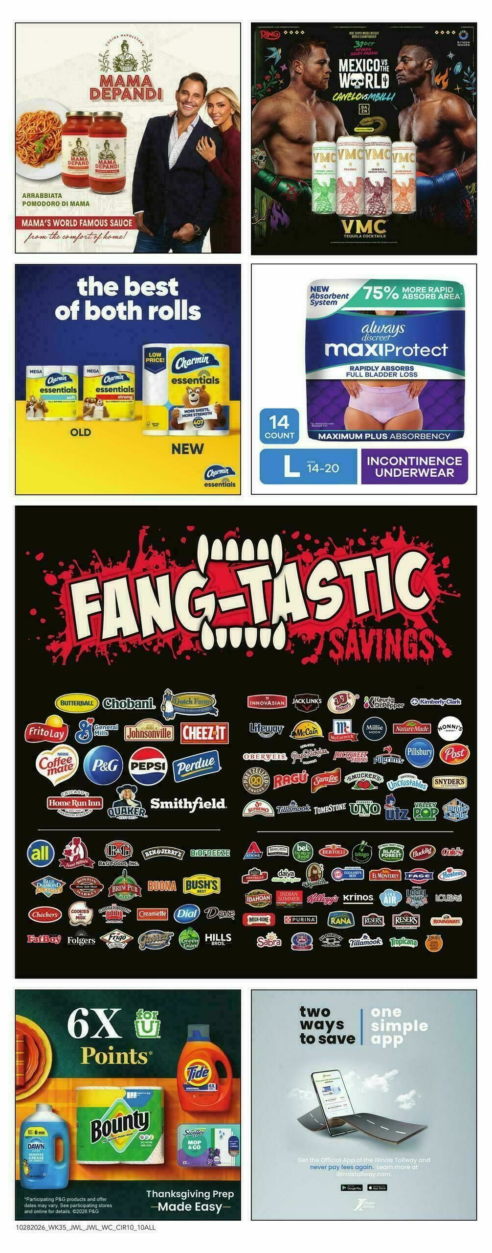 Jewel Osco Weekly Ad from October 28