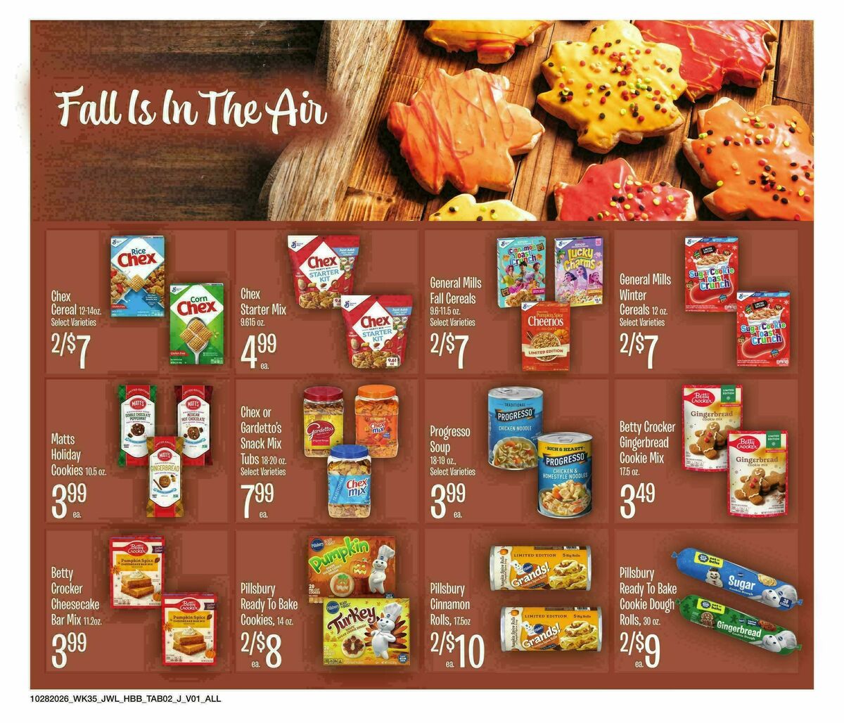 Jewel Osco Specialty Publication Weekly Ad from October 28