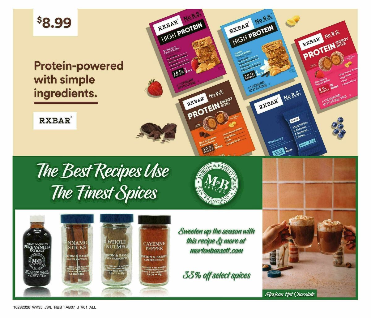 Jewel Osco Specialty Publication Weekly Ad from October 28