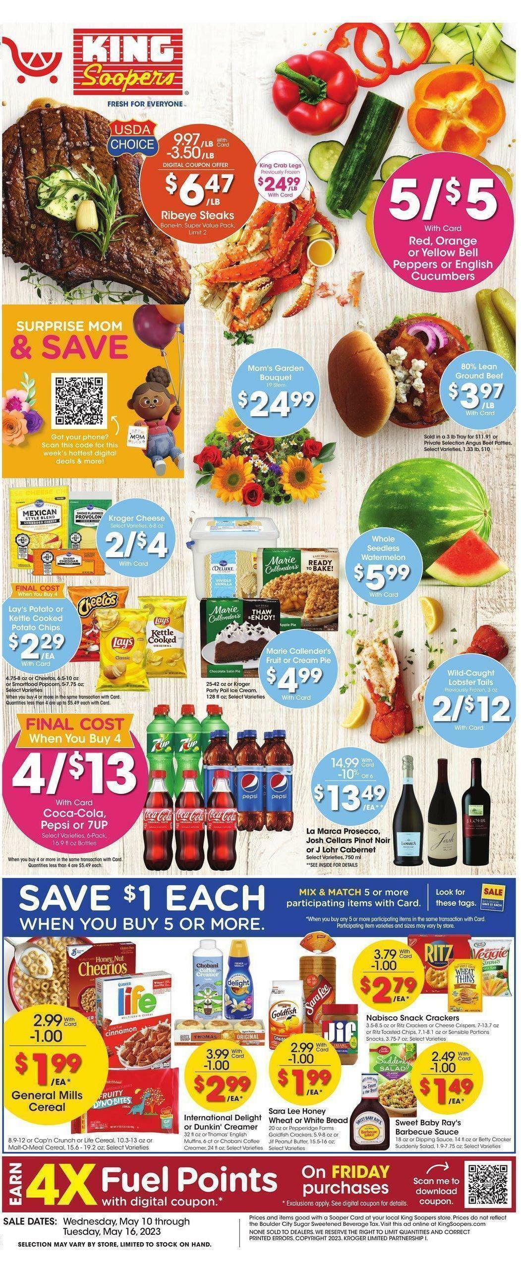 King Soopers Weekly Ad from May 10