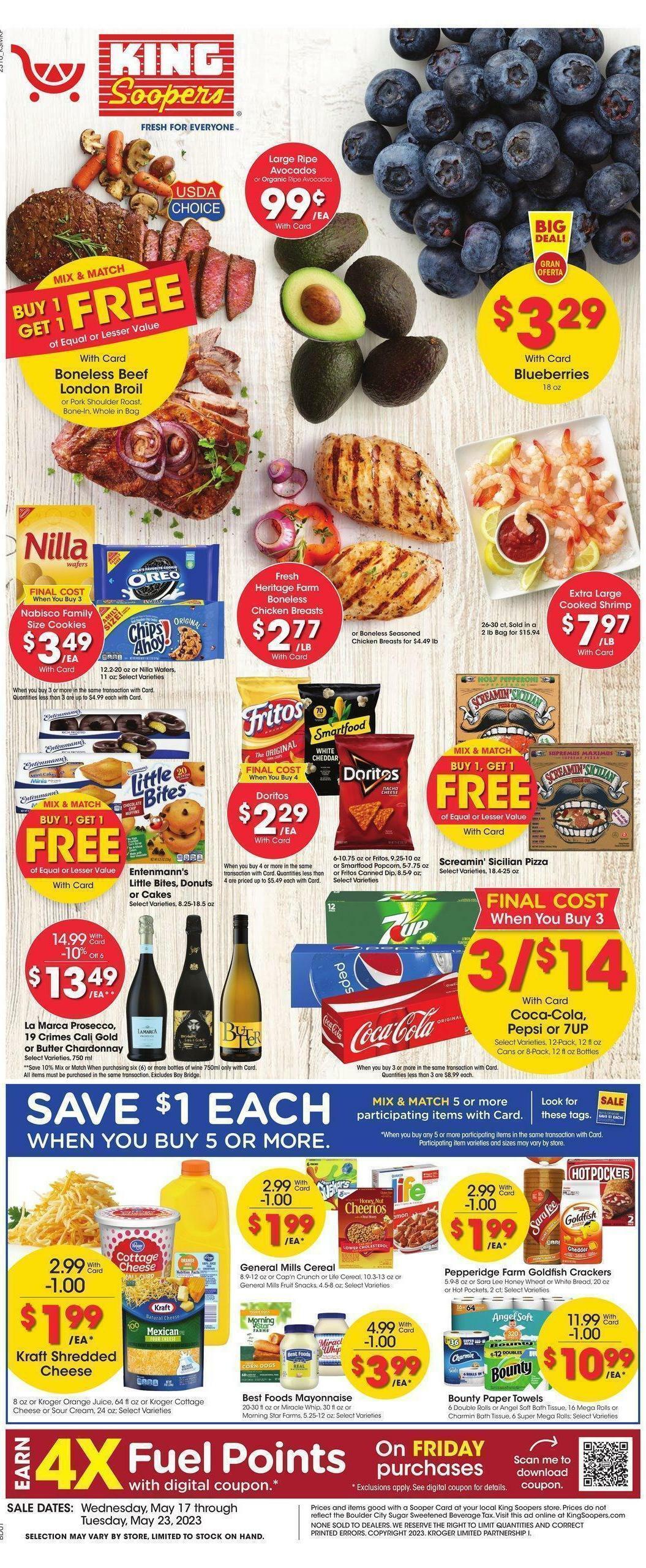 King Soopers Weekly Ad from May 17