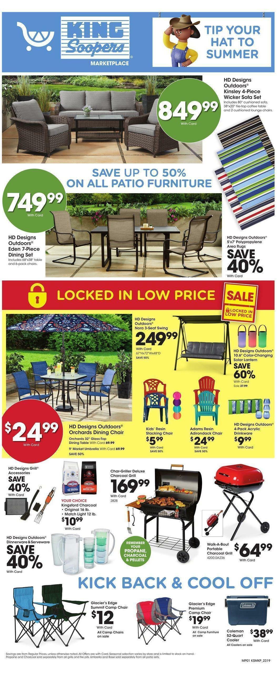 King Soopers Summer Tip Weekly Ad from June 7
