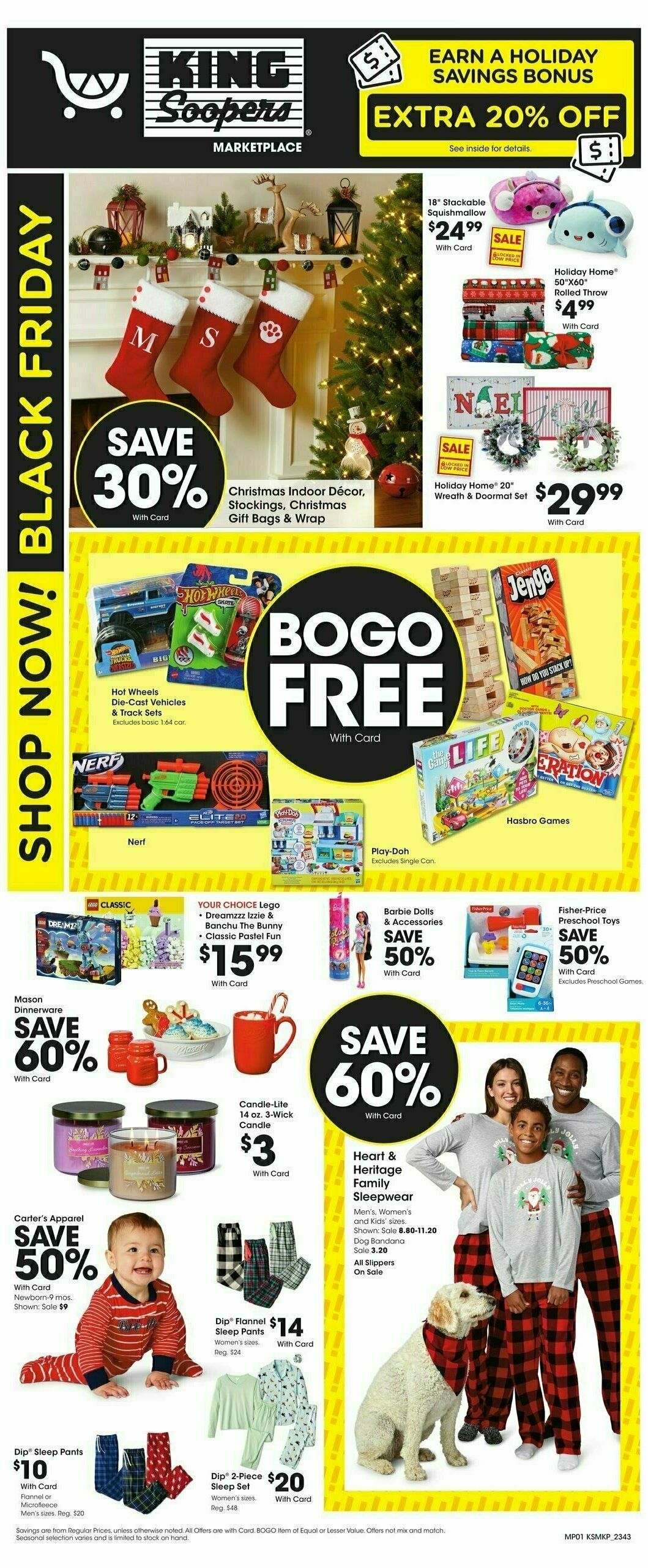 King Soopers Preview Black Friday 5-Day Sale Weekly Ad from November 24