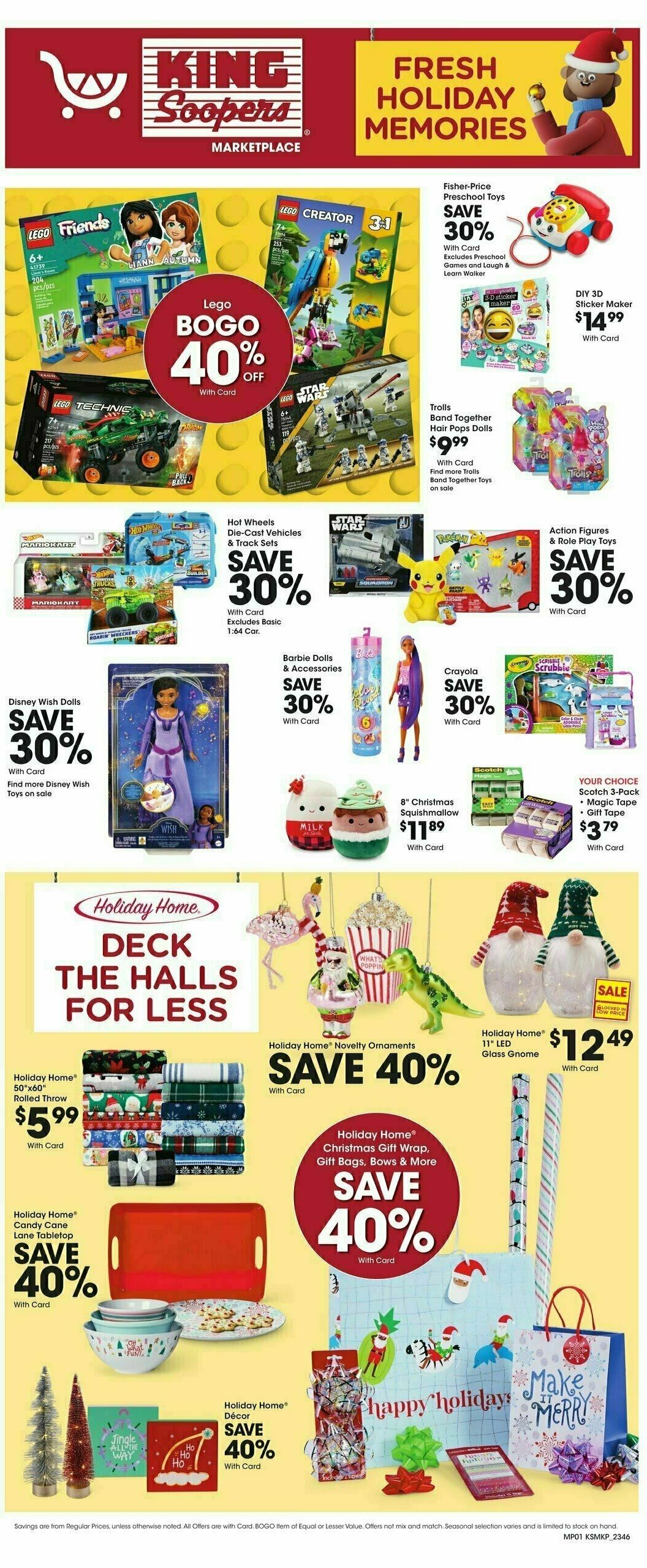 King Soopers Weekly Ad from December 13