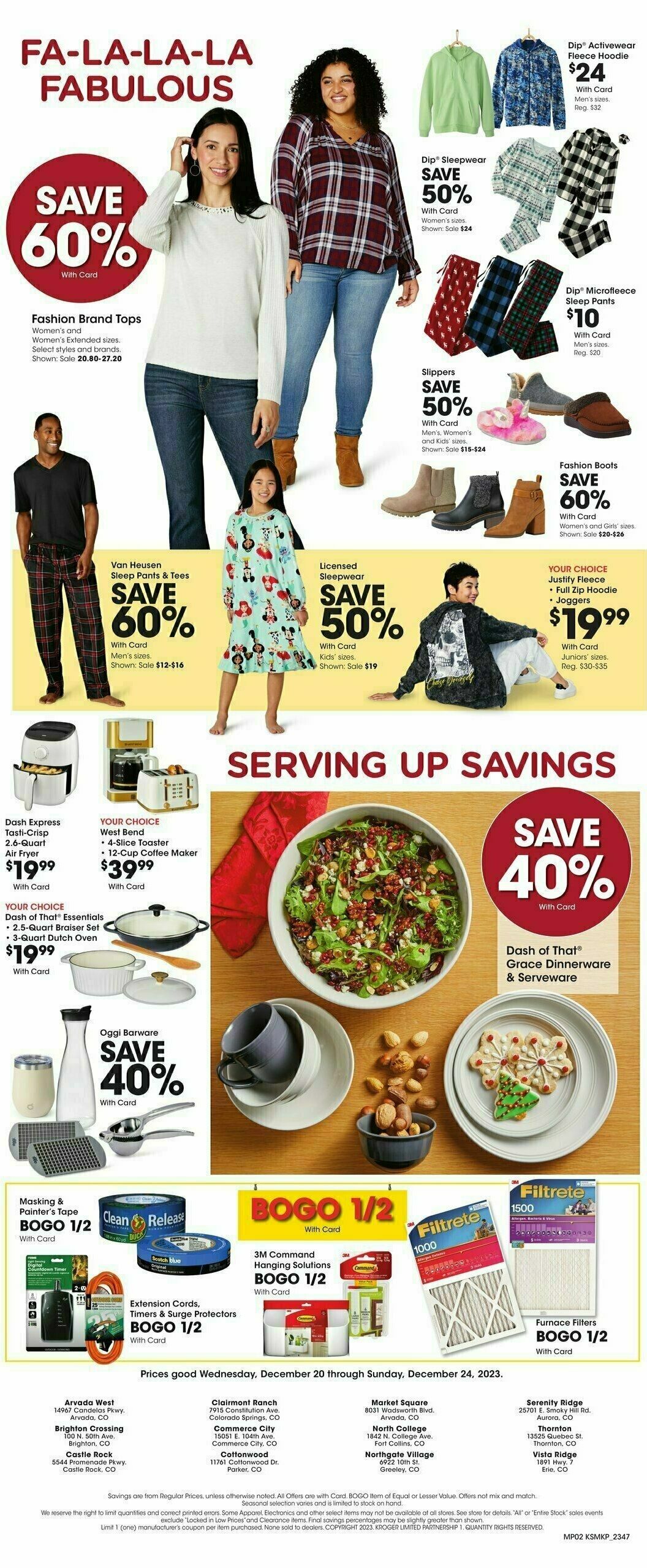 King Soopers Weekly Ad from December 20