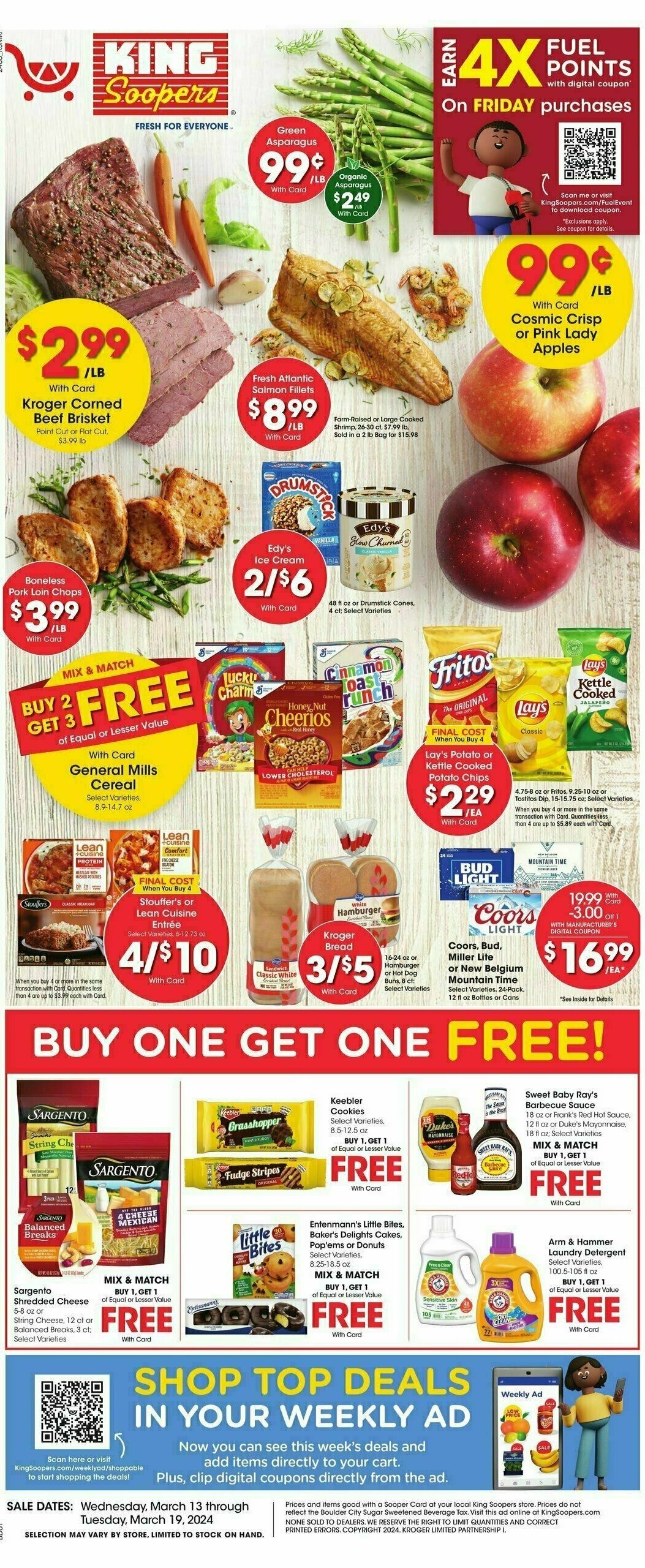 King Soopers Weekly Ad from March 13