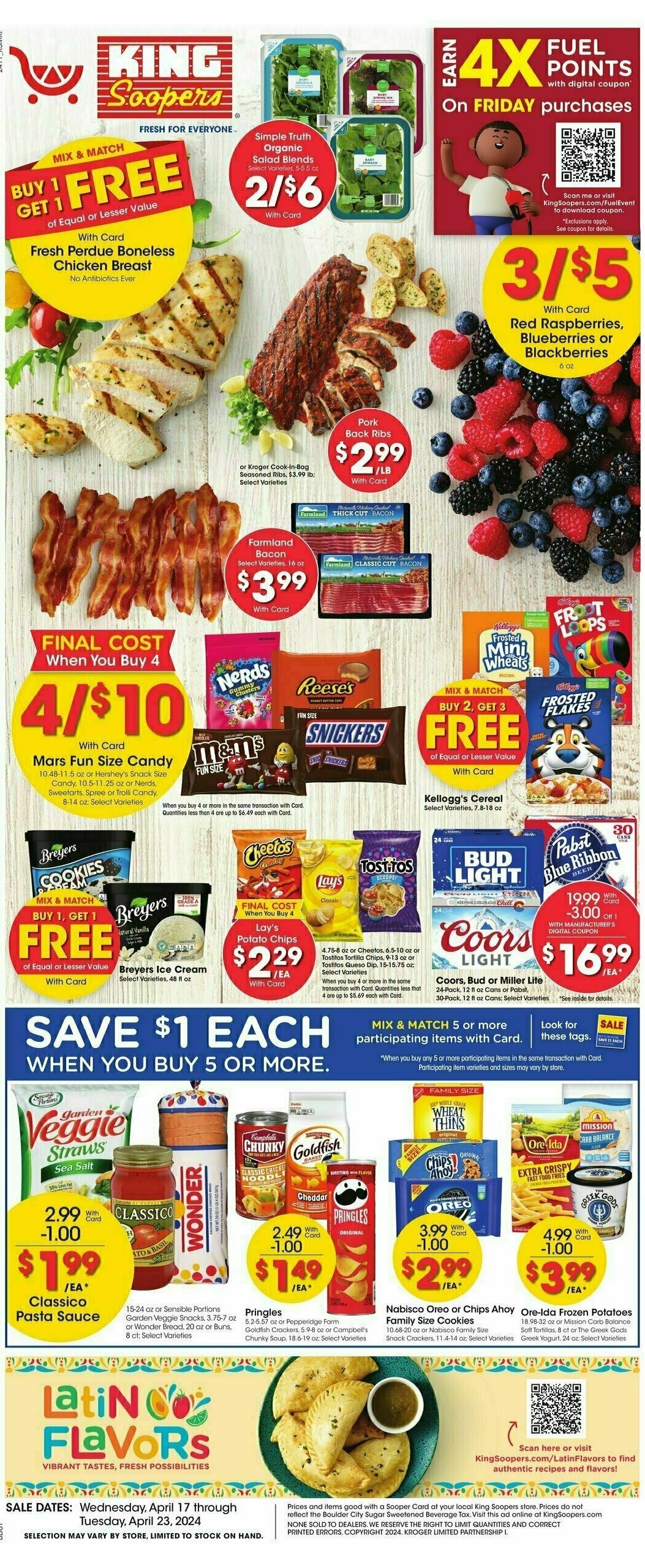 King Soopers Weekly Ad from April 17