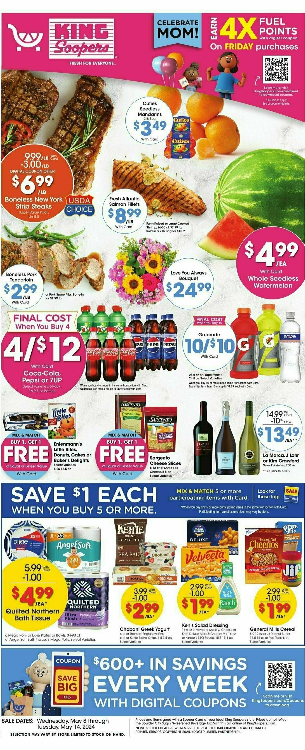 King Soopers Weekly Ad from May 8