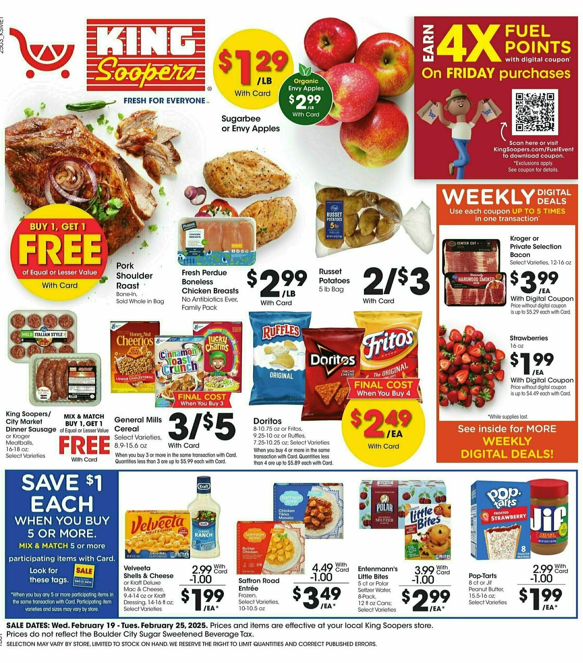 King Soopers Weekly Ad from February 19