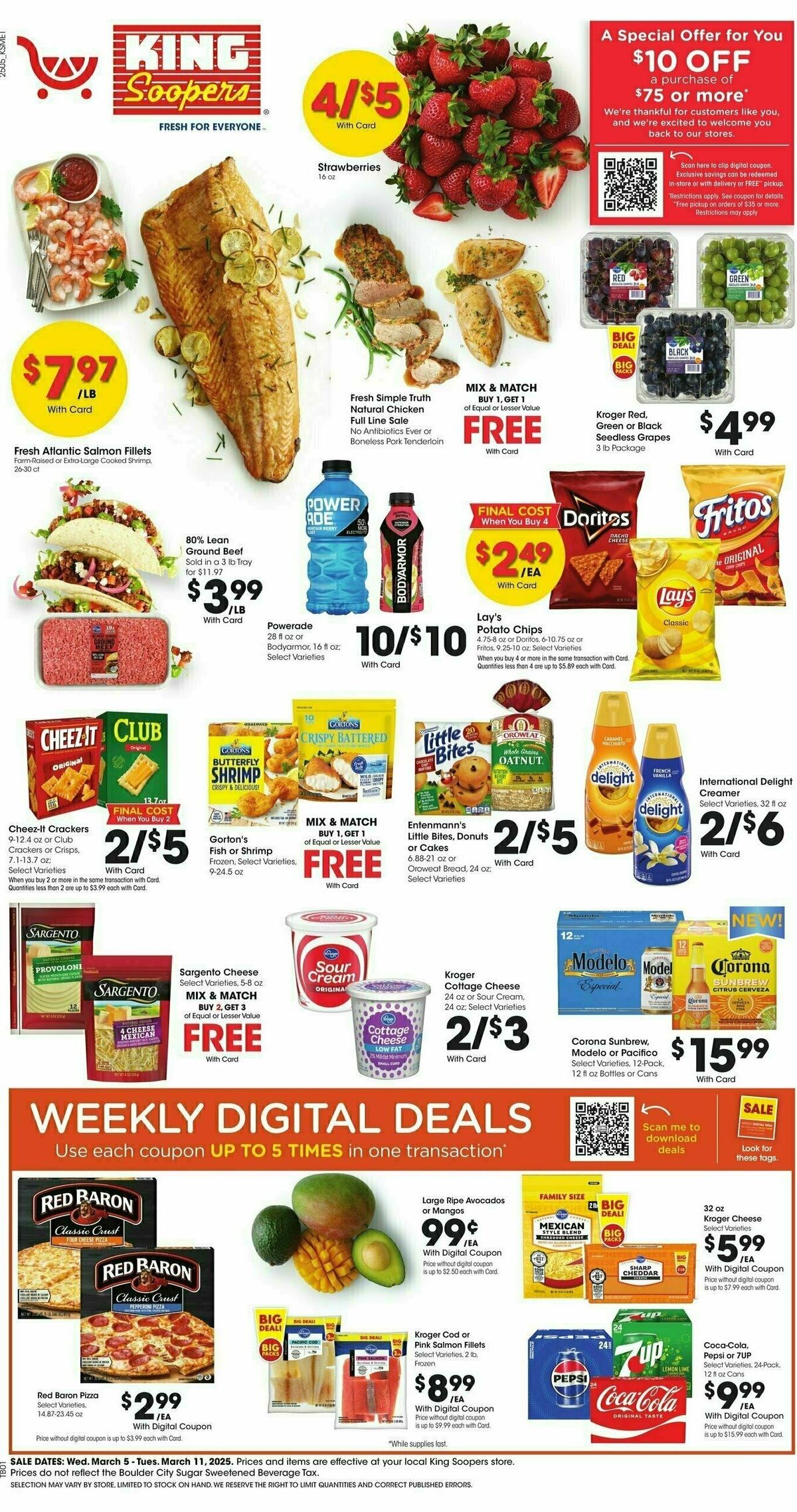 King Soopers Weekly Ad from March 5