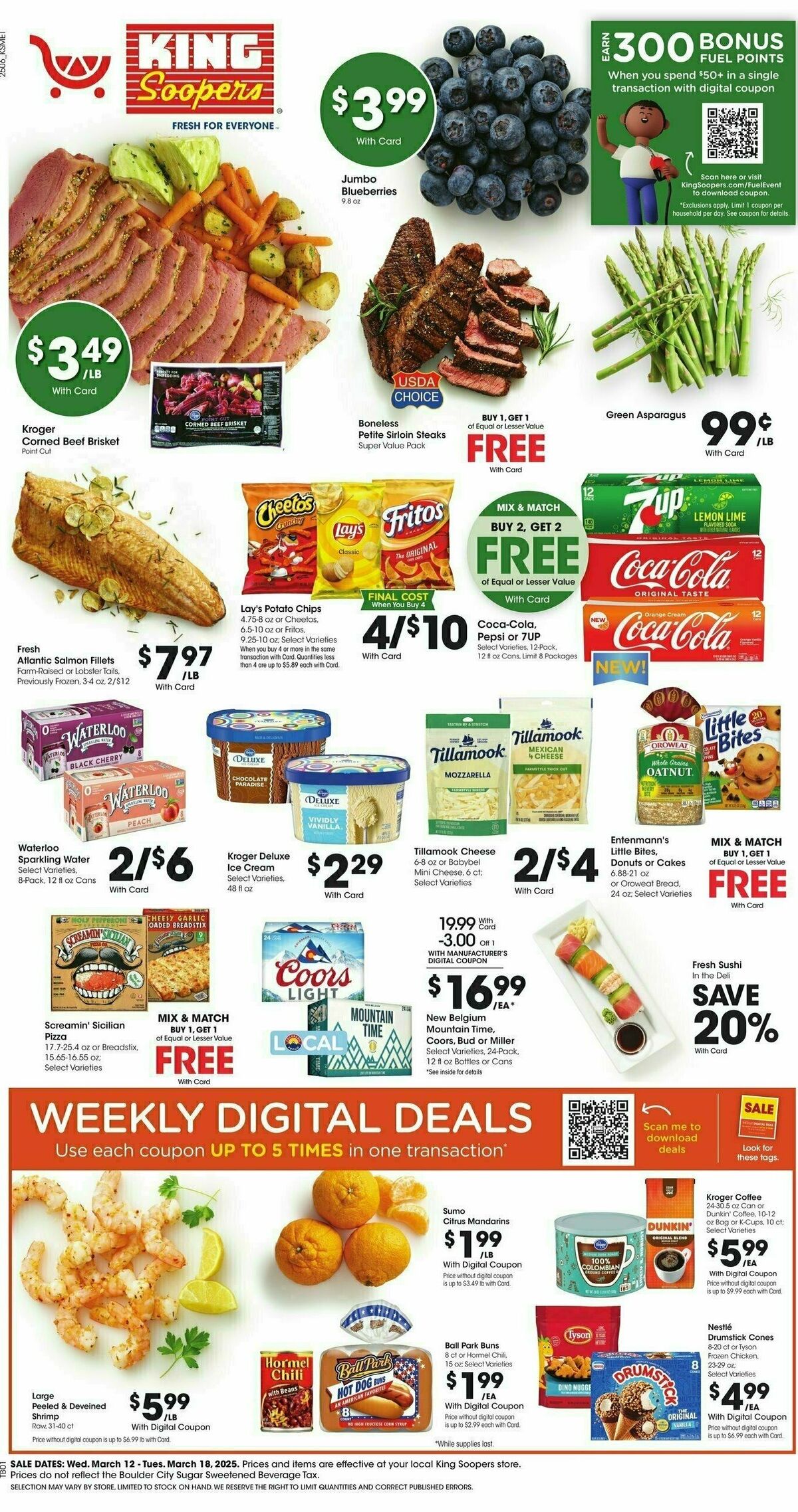 King Soopers Weekly Ad from March 12