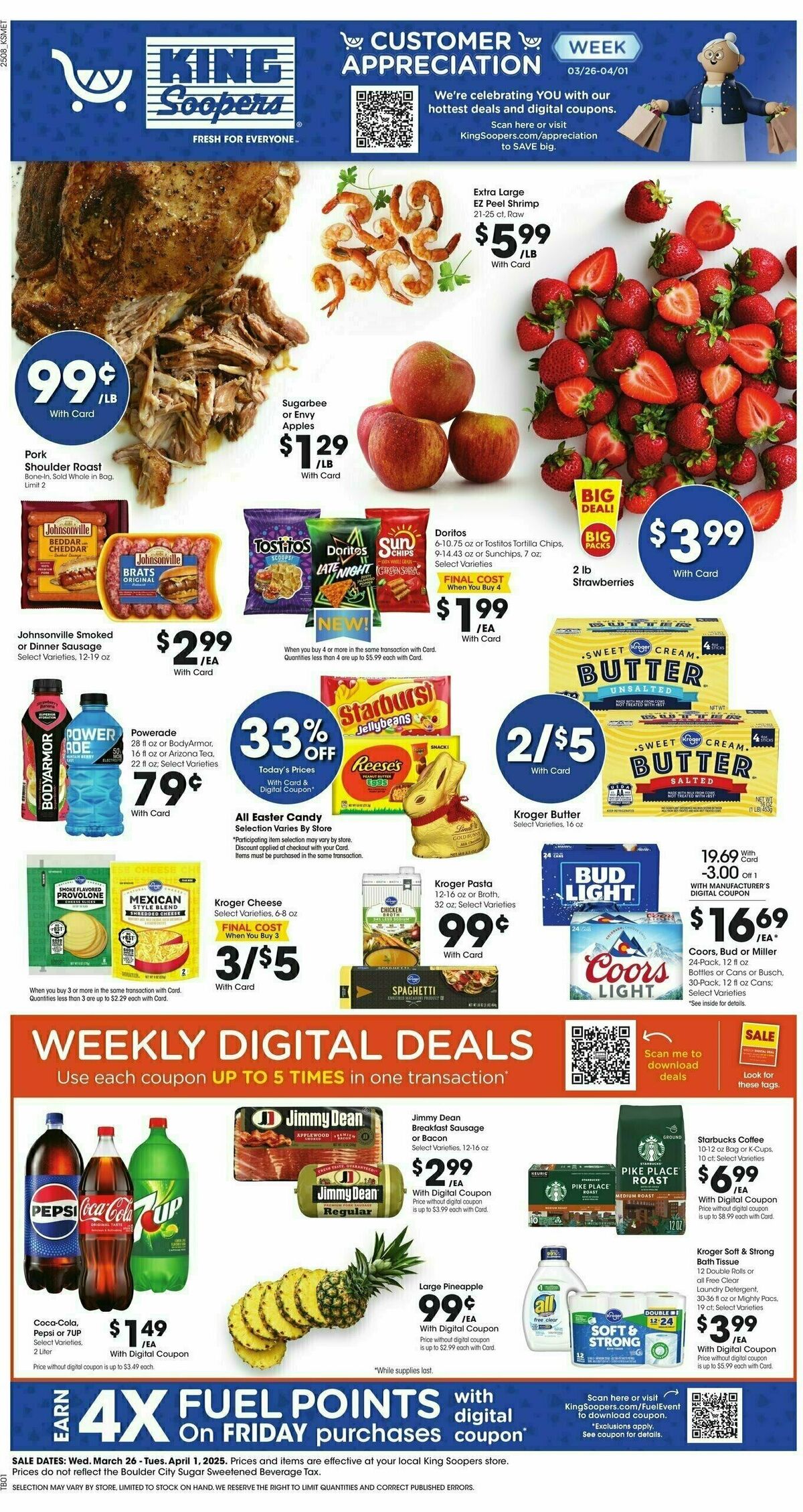 King Soopers Weekly Ad from March 26
