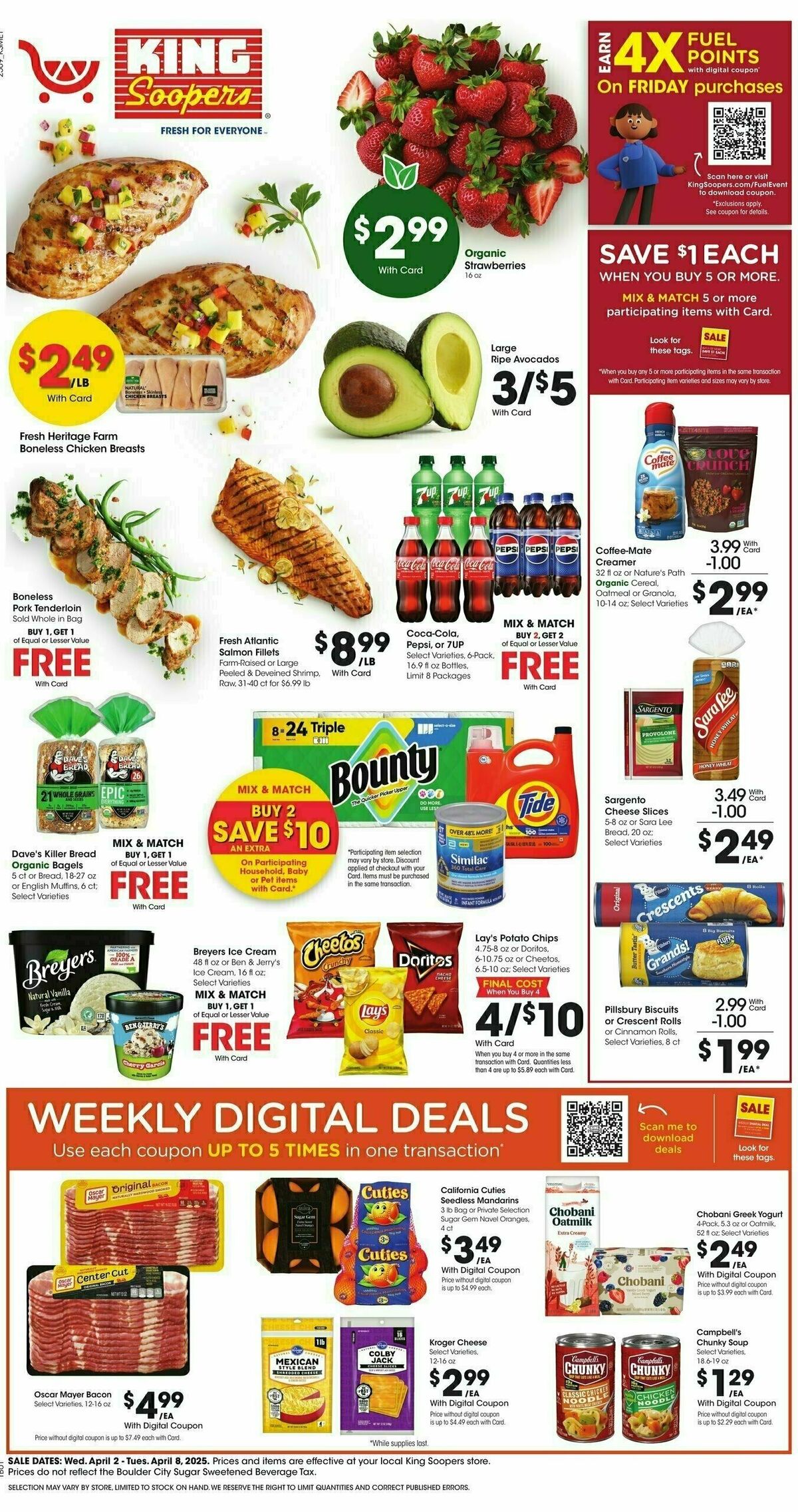 King Soopers Weekly Ad from April 2