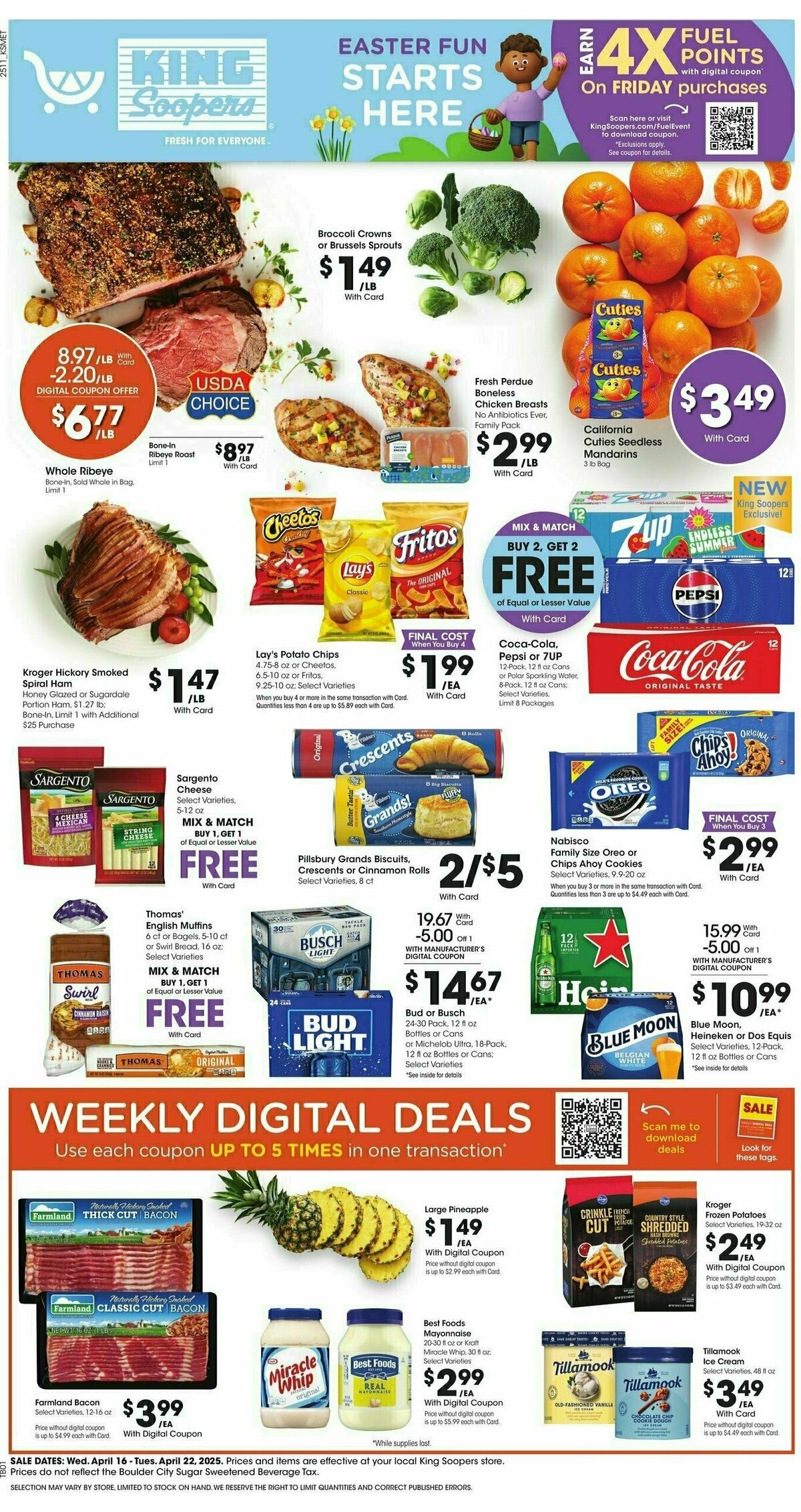 King Soopers Weekly Ad from April 16