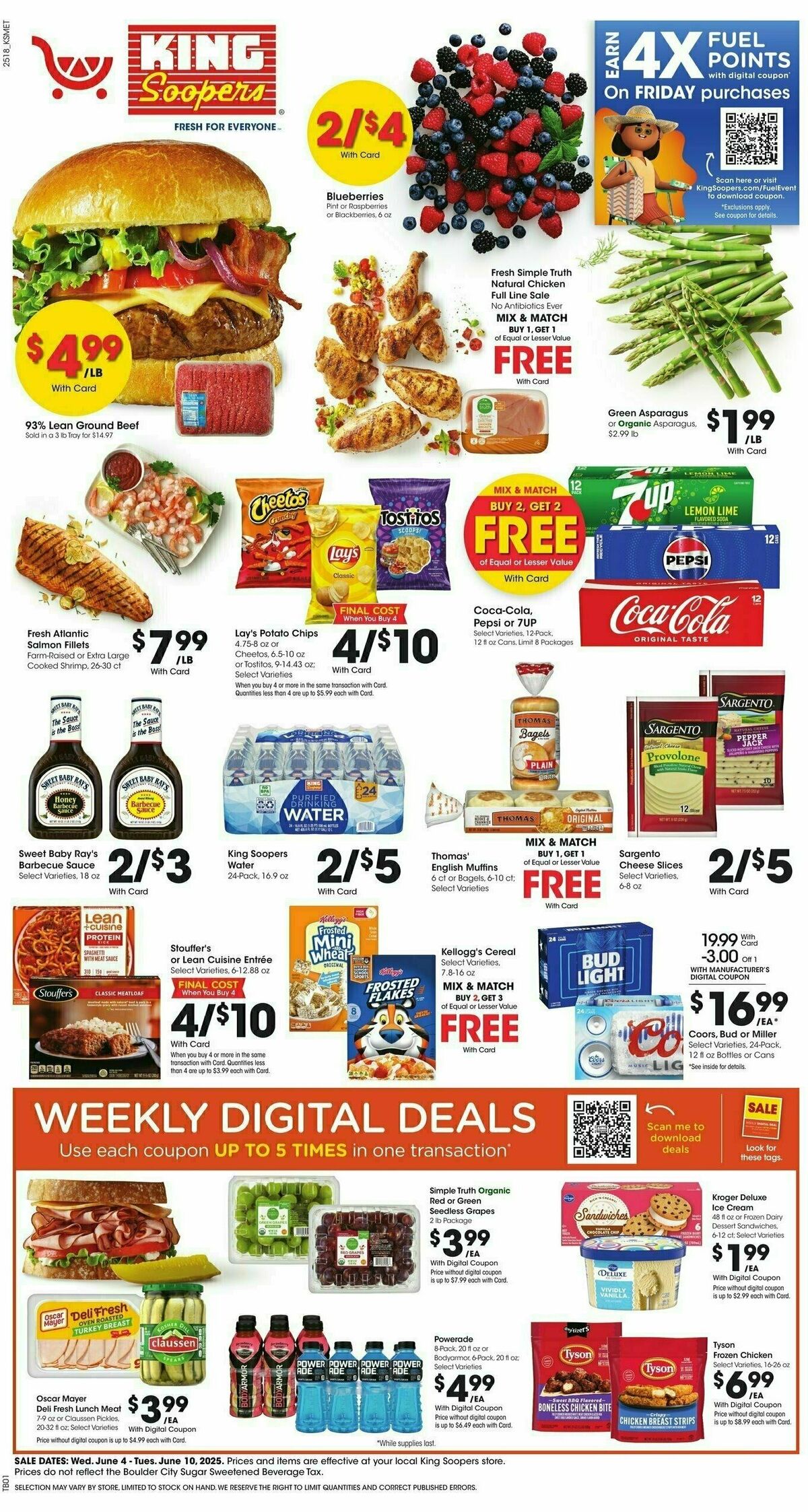 King Soopers Weekly Ad from June 4