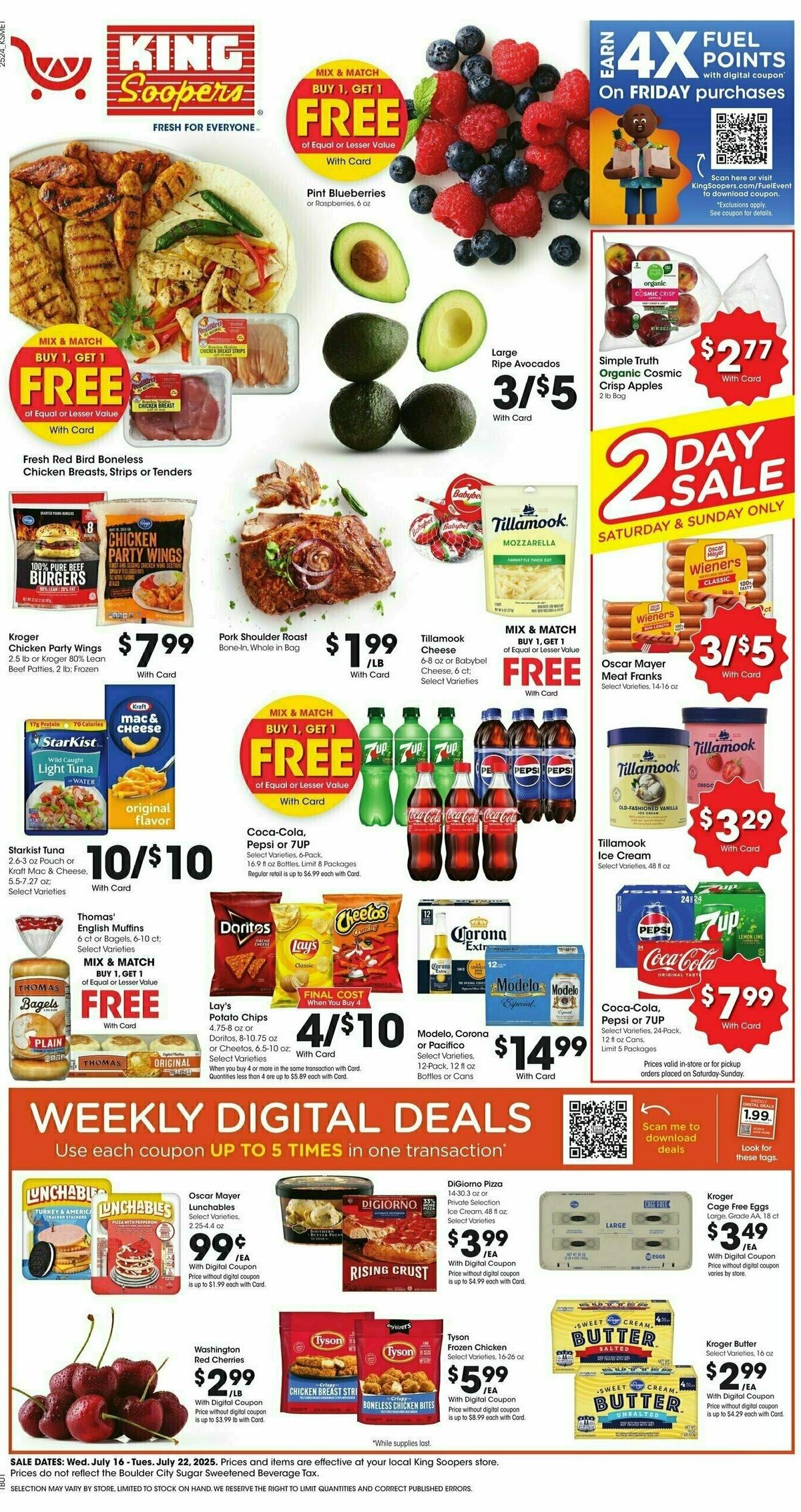 King Soopers Weekly Ad from July 16